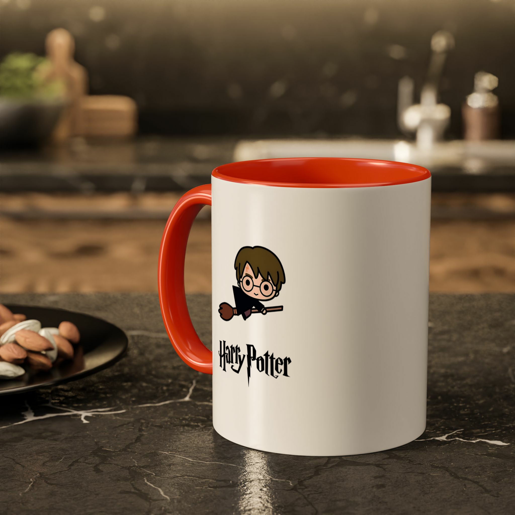 ماگ طرح هری پاتر Harry potterزمینه ۲ - رنگ نارنجی5