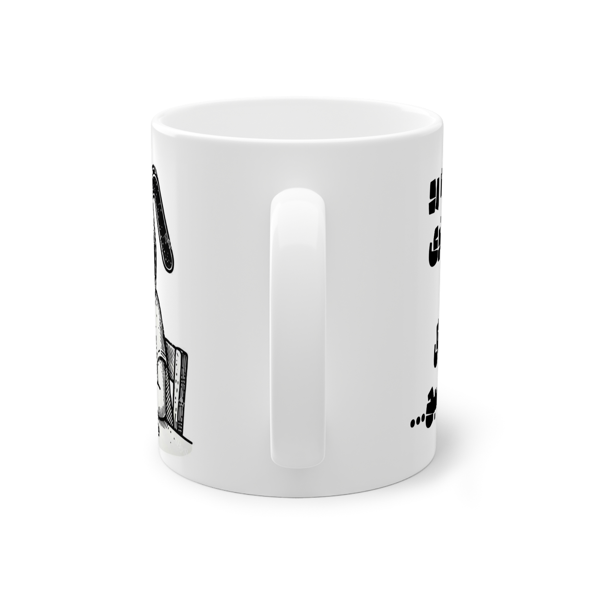 ماگ طرح coffee headنمای پشت1