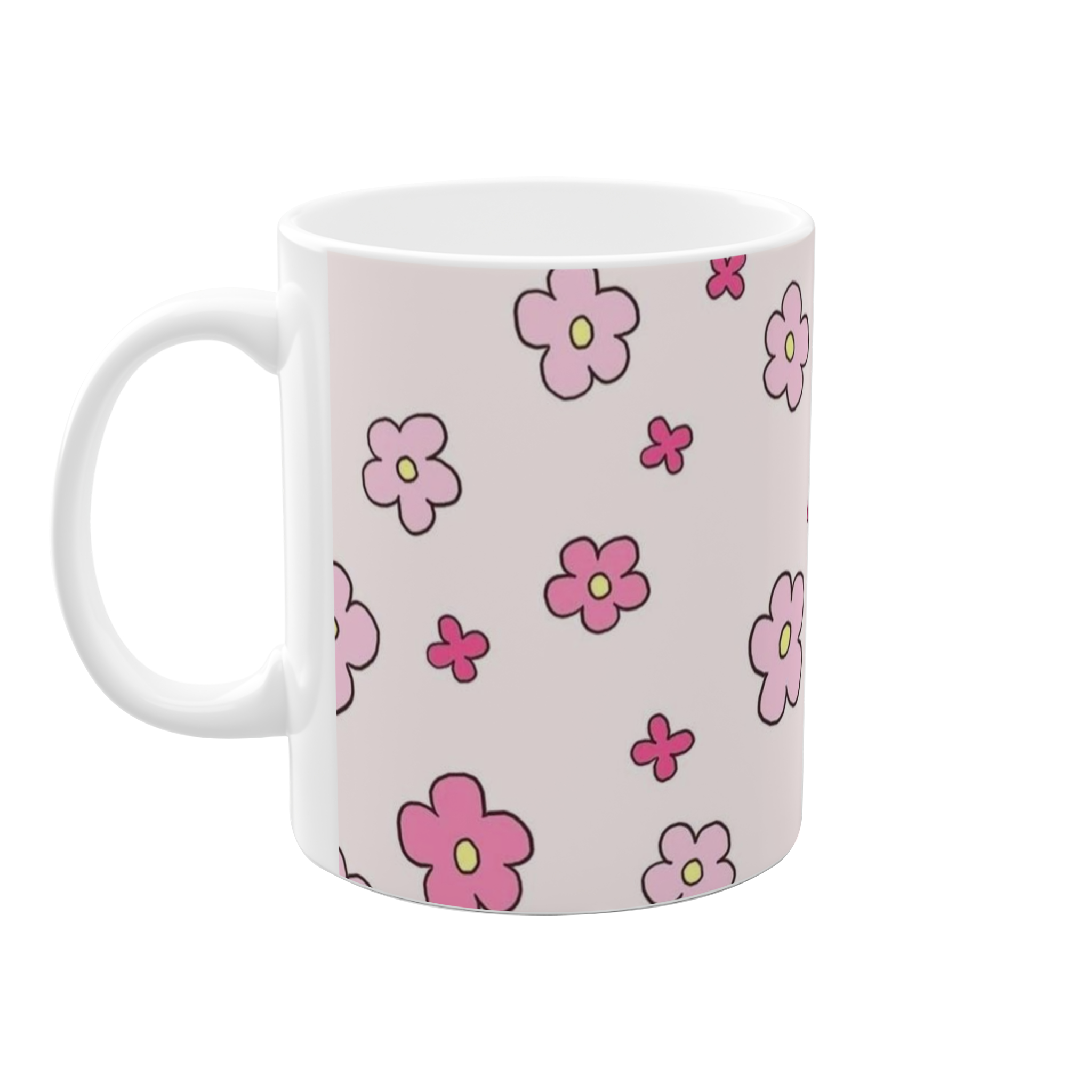 ماگpinki flowerنمای چپ1