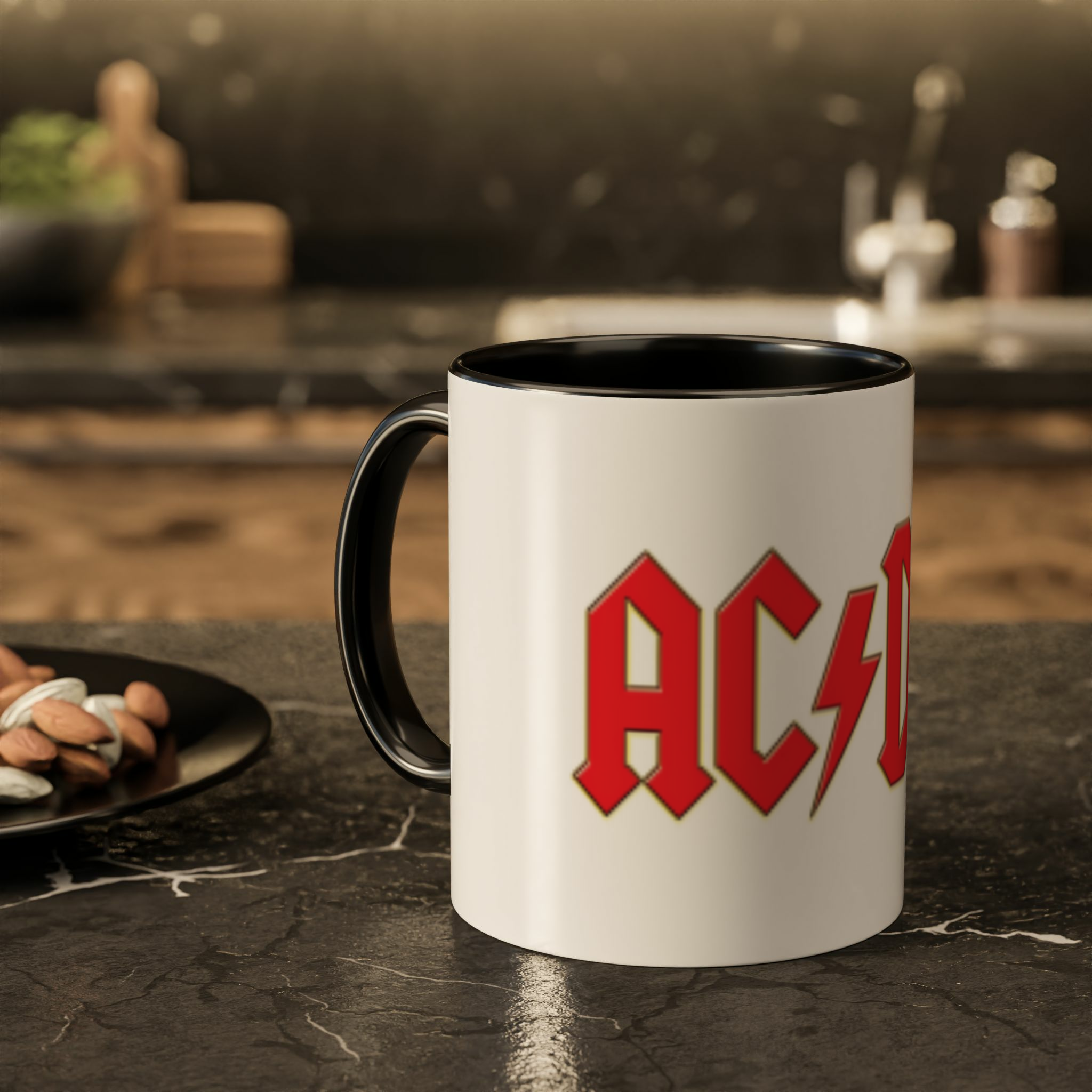ماگ AC/DCزمینه ۲ - رنگ مشکی2