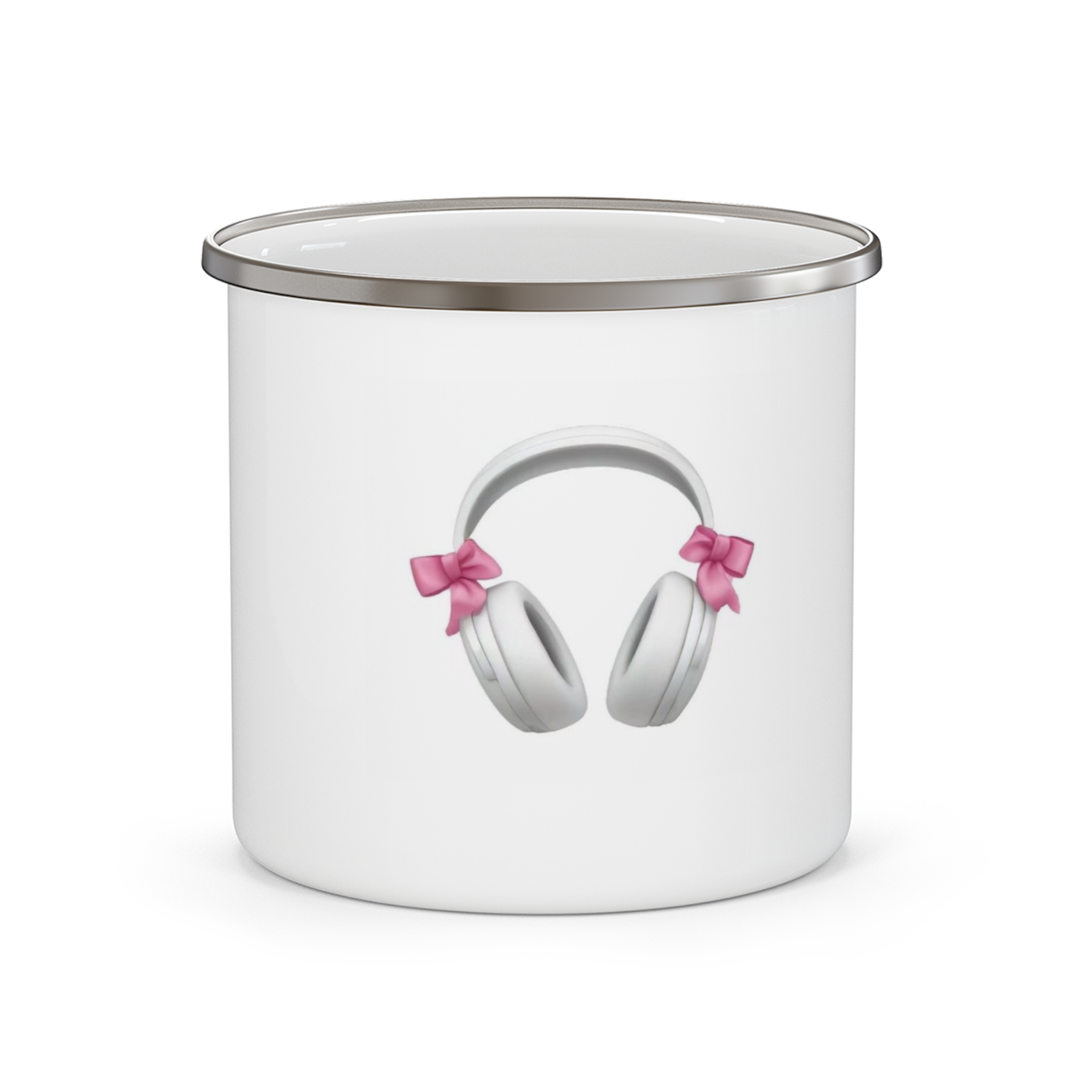 ماگ طرح پاپیون و هدفون🎧🎀نمای روبرو ۱2