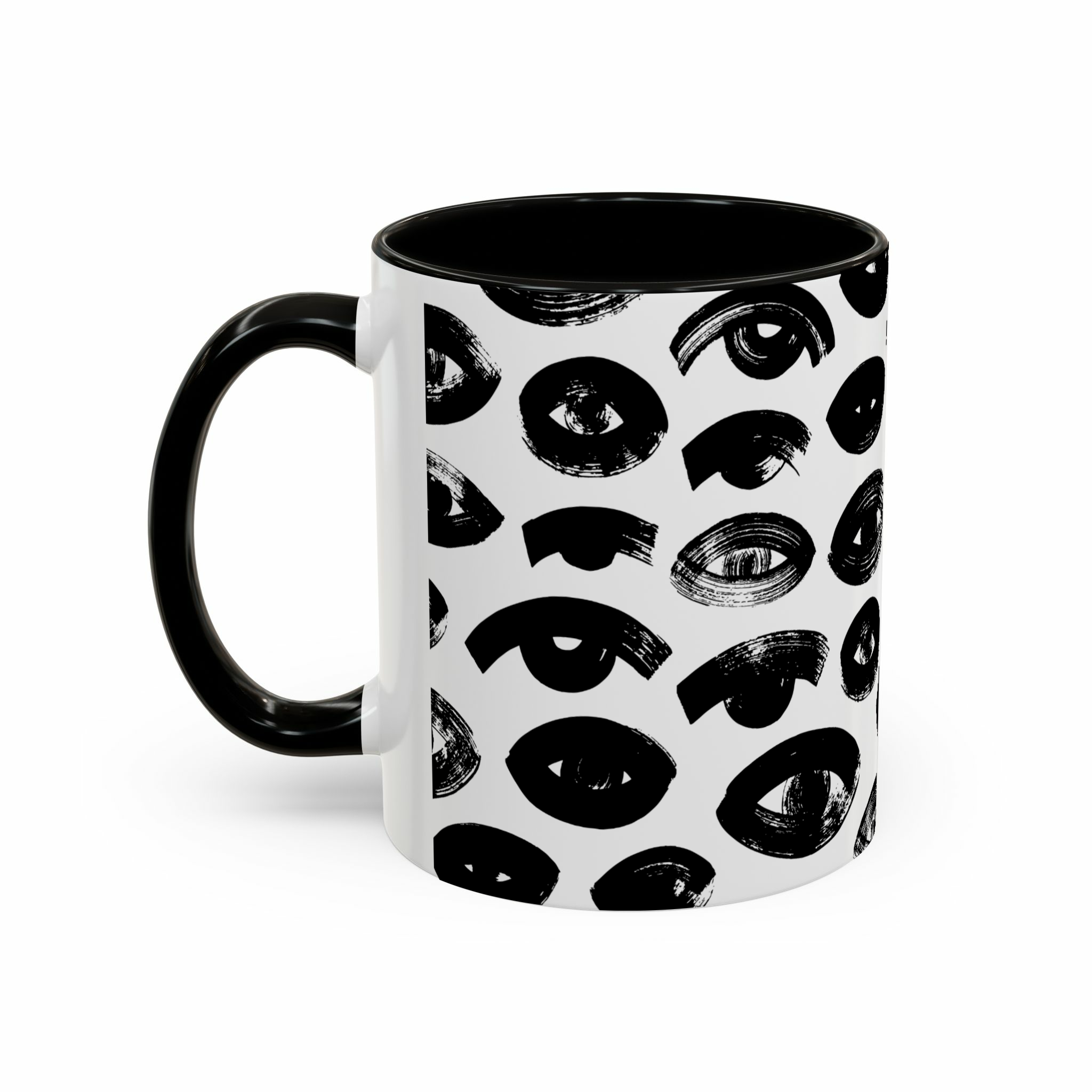 ماگ Eyesنمای چپ - رنگ مشکی5
