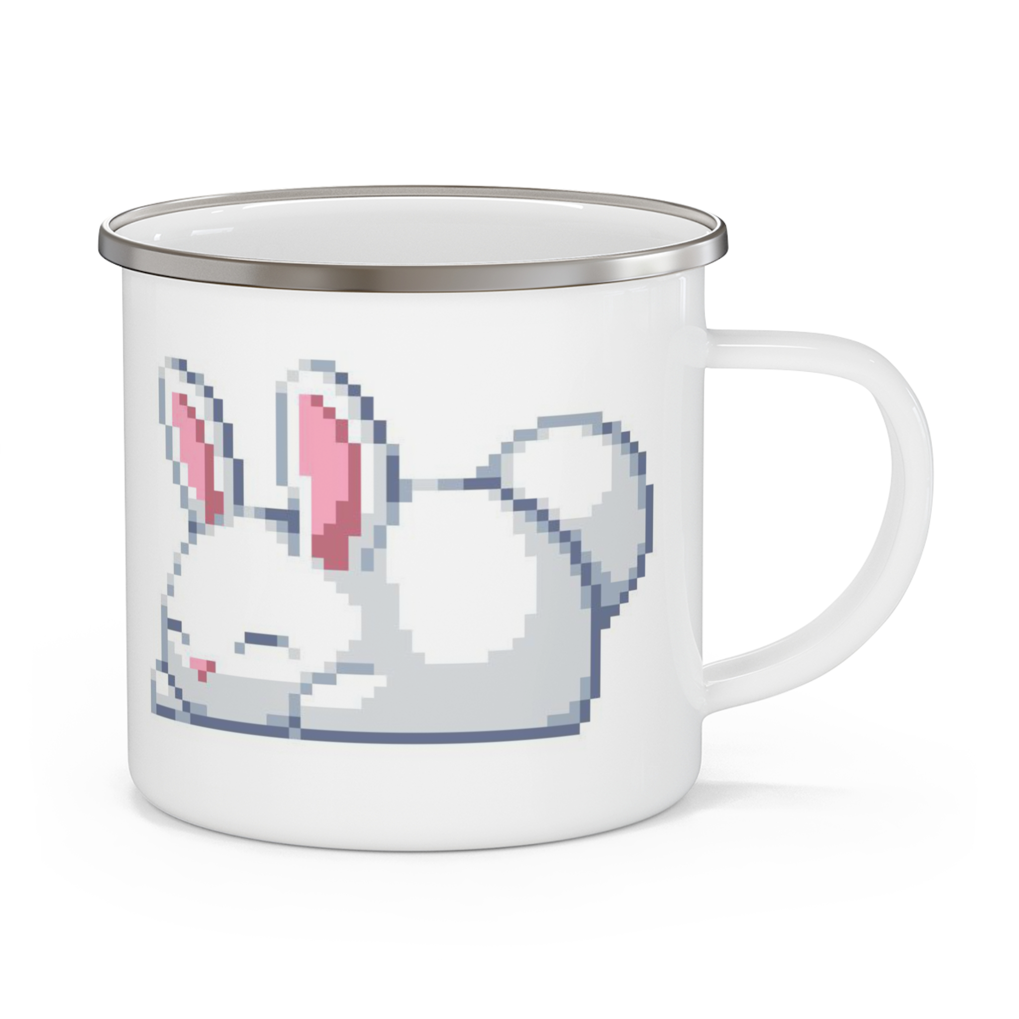 ماگ استیل طرح bunnyنمای راست ۱