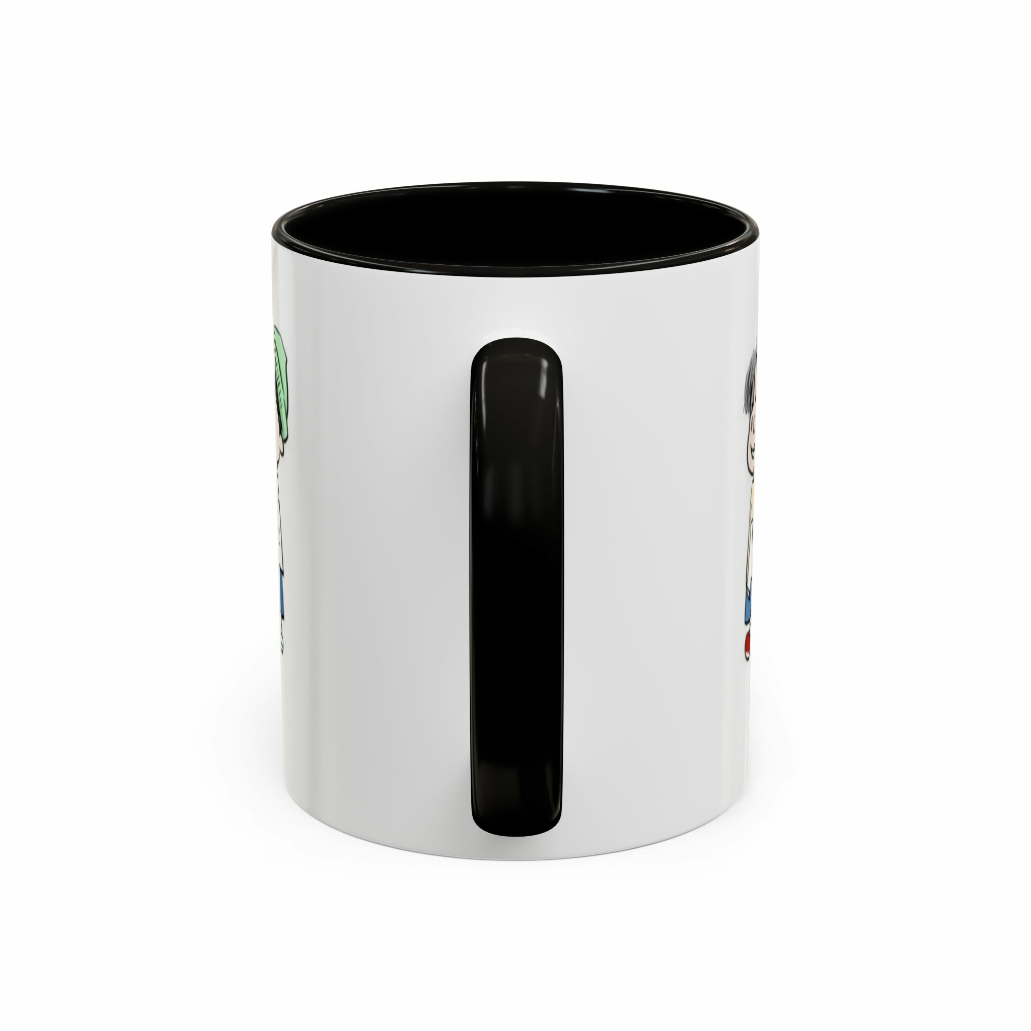 ماگ طرح تی اکس تی / TXTنمای پشت - رنگ مشکی1