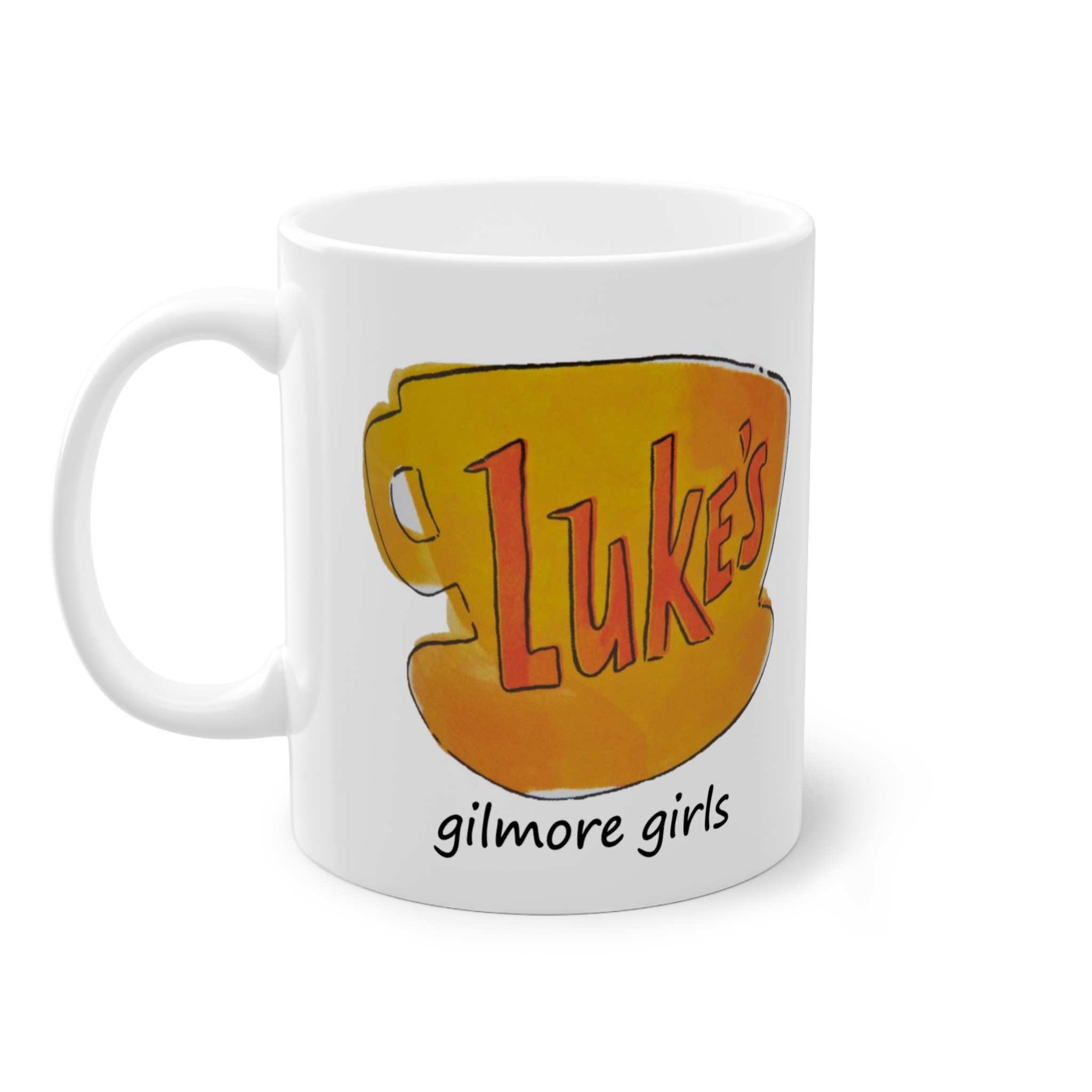 ماگ طرح گیلمور گرلز gilmore girls GGنمای چپ