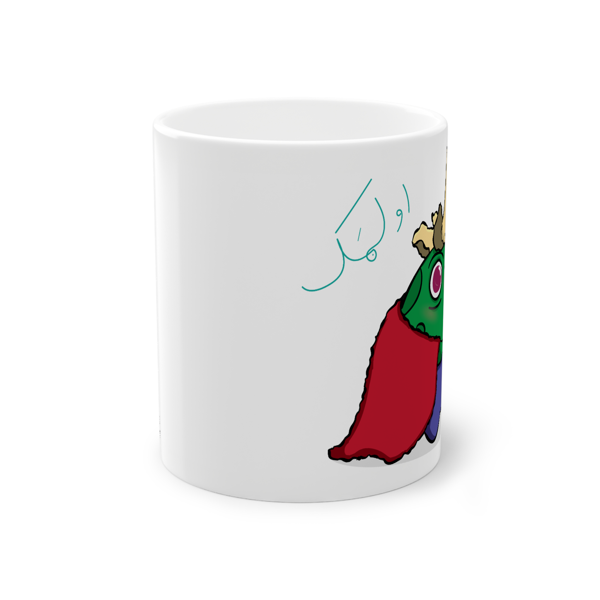 ماگ ساده طرح اولمَکنمای روبرو1