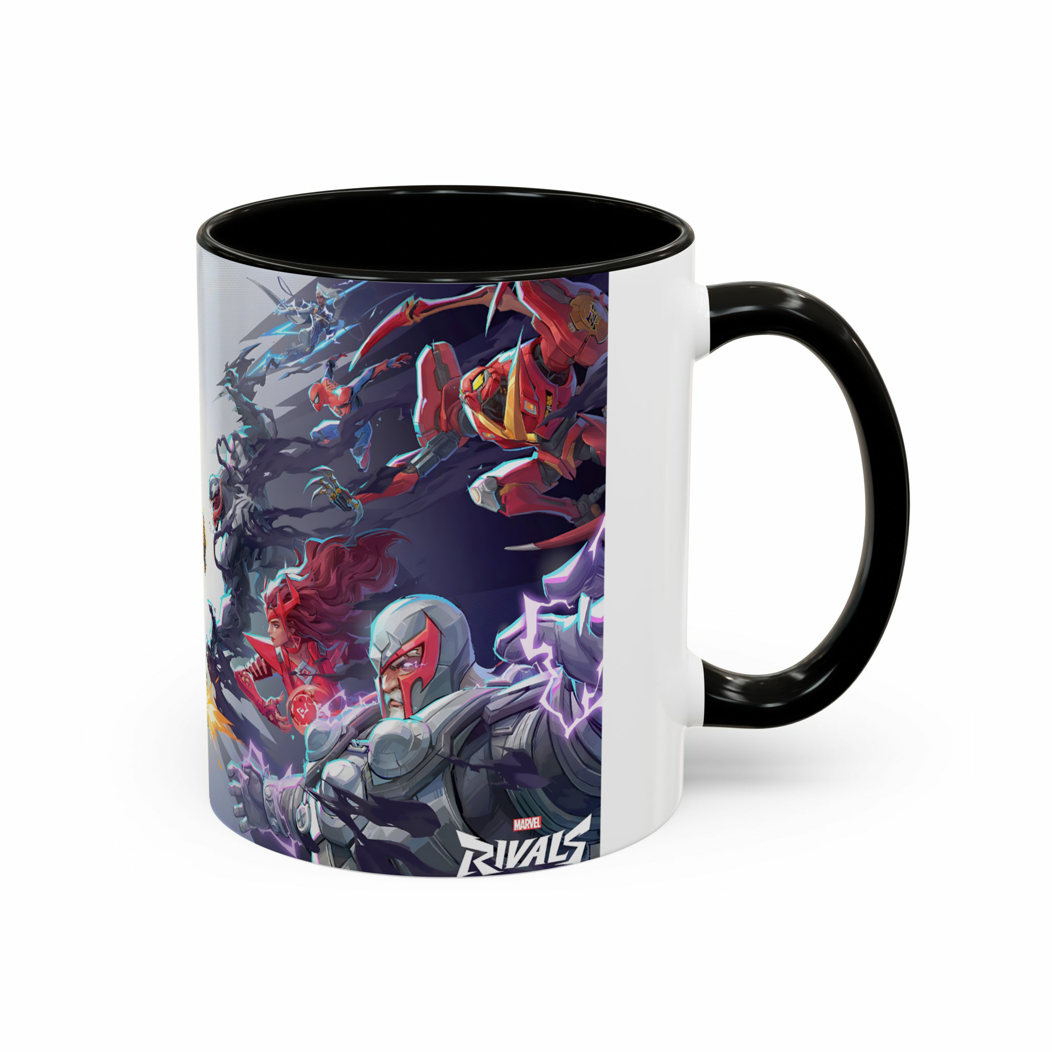 ماگ Marvel Rivalsنمای راست  - رنگ مشکی