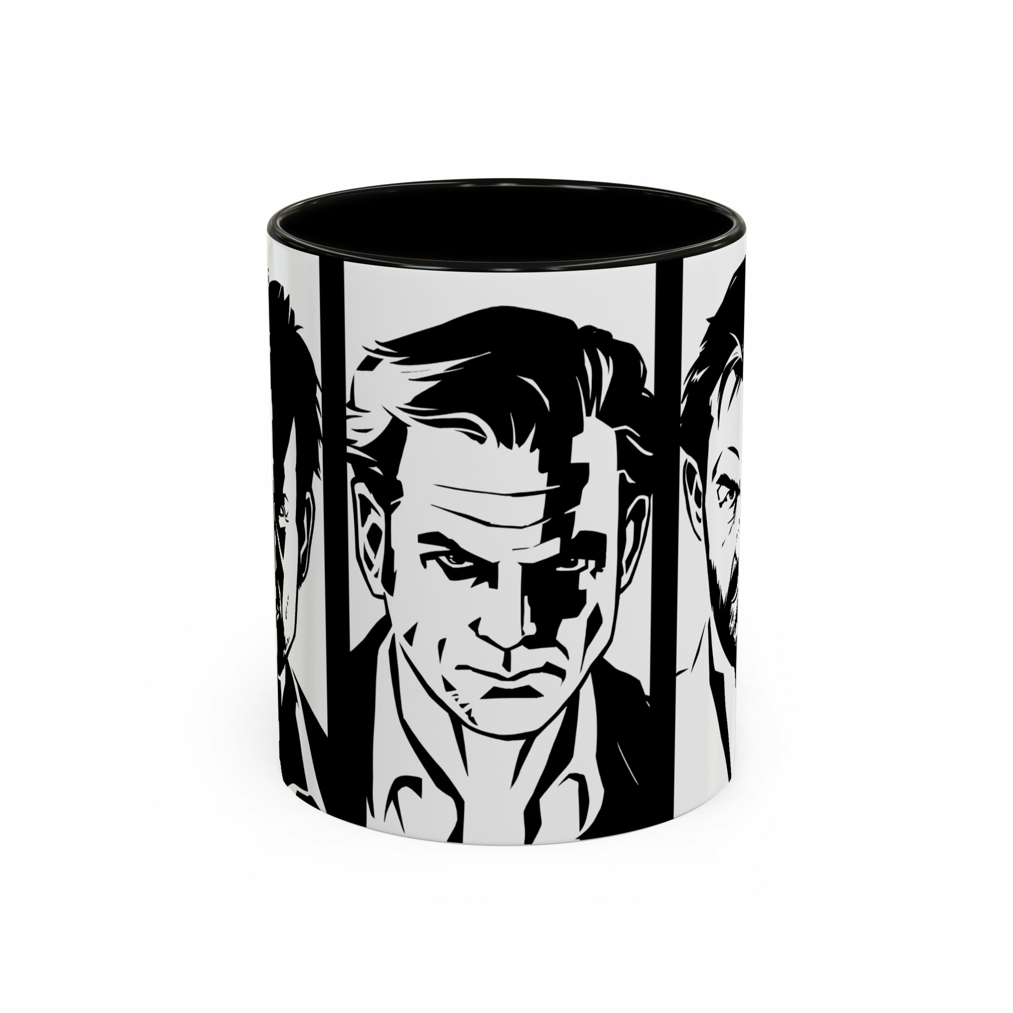 ماگ با طرح max payne trilogyنمای روبرو  - رنگ مشکی1