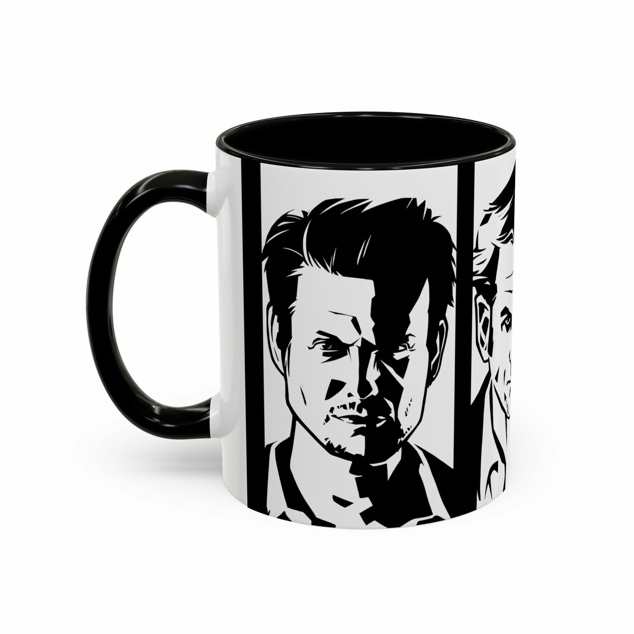 ماگ با طرح max payne trilogyنمای چپ - رنگ مشکی