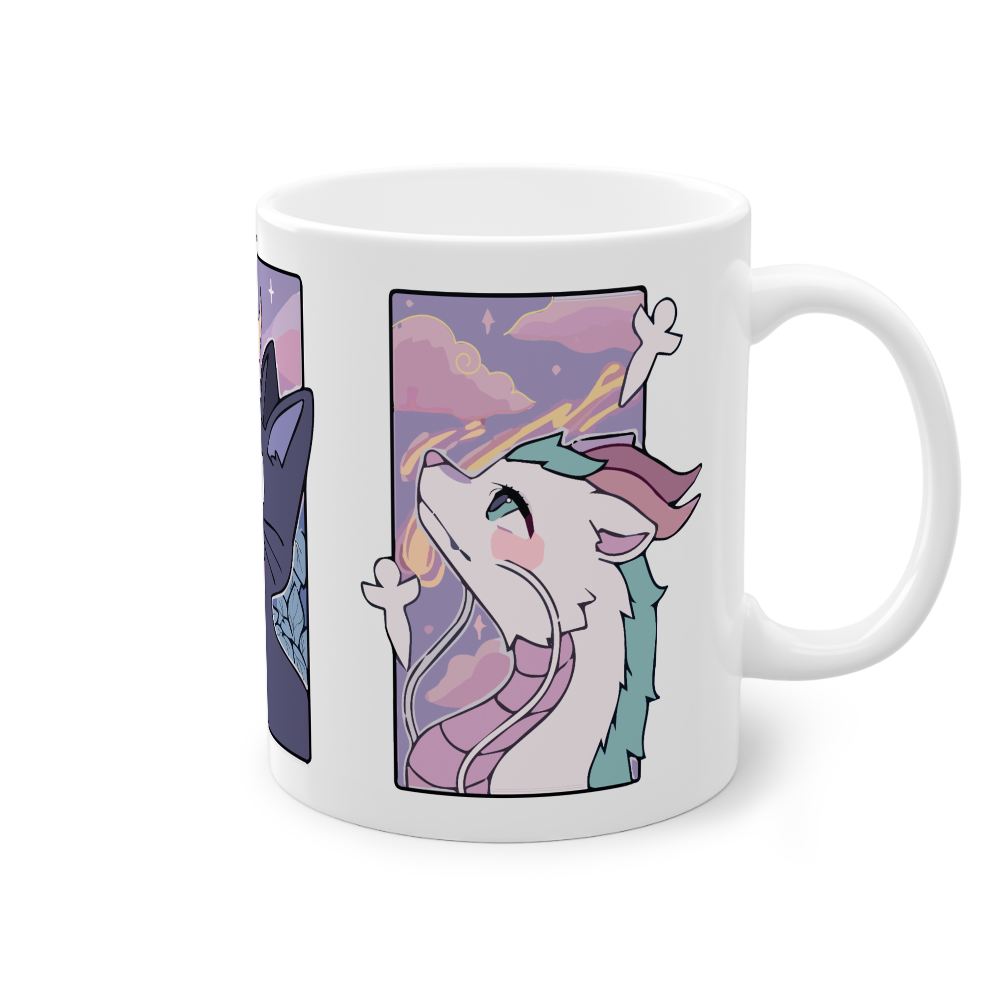 ماگ سرامیک طرح انیمه جبیلینمای راست0