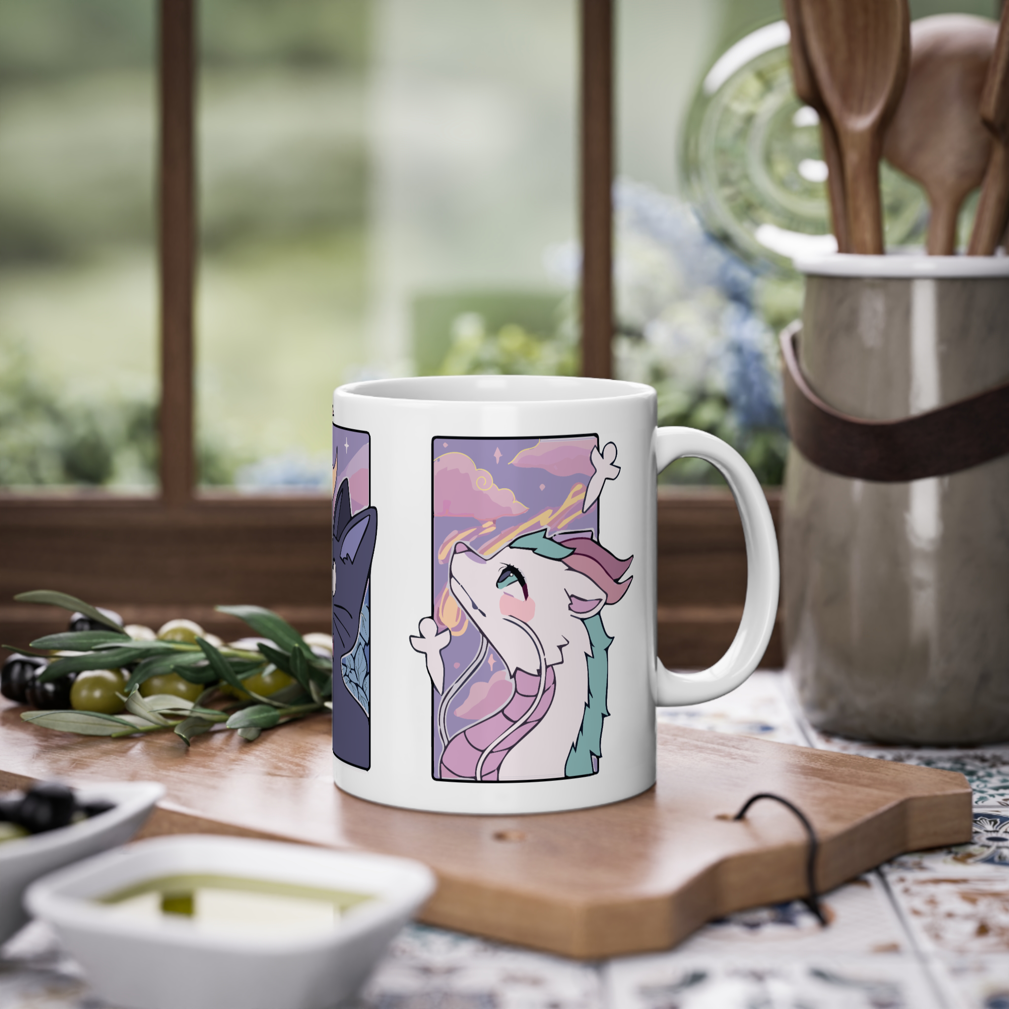 ماگ سرامیک طرح انیمه جبیلیزمینه ۱3