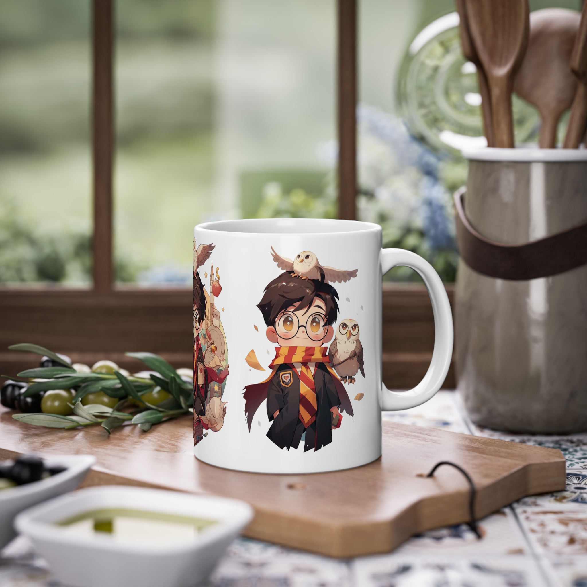 ماگ سرامیک طرح کارتونی هری پاترزمینه ۱2