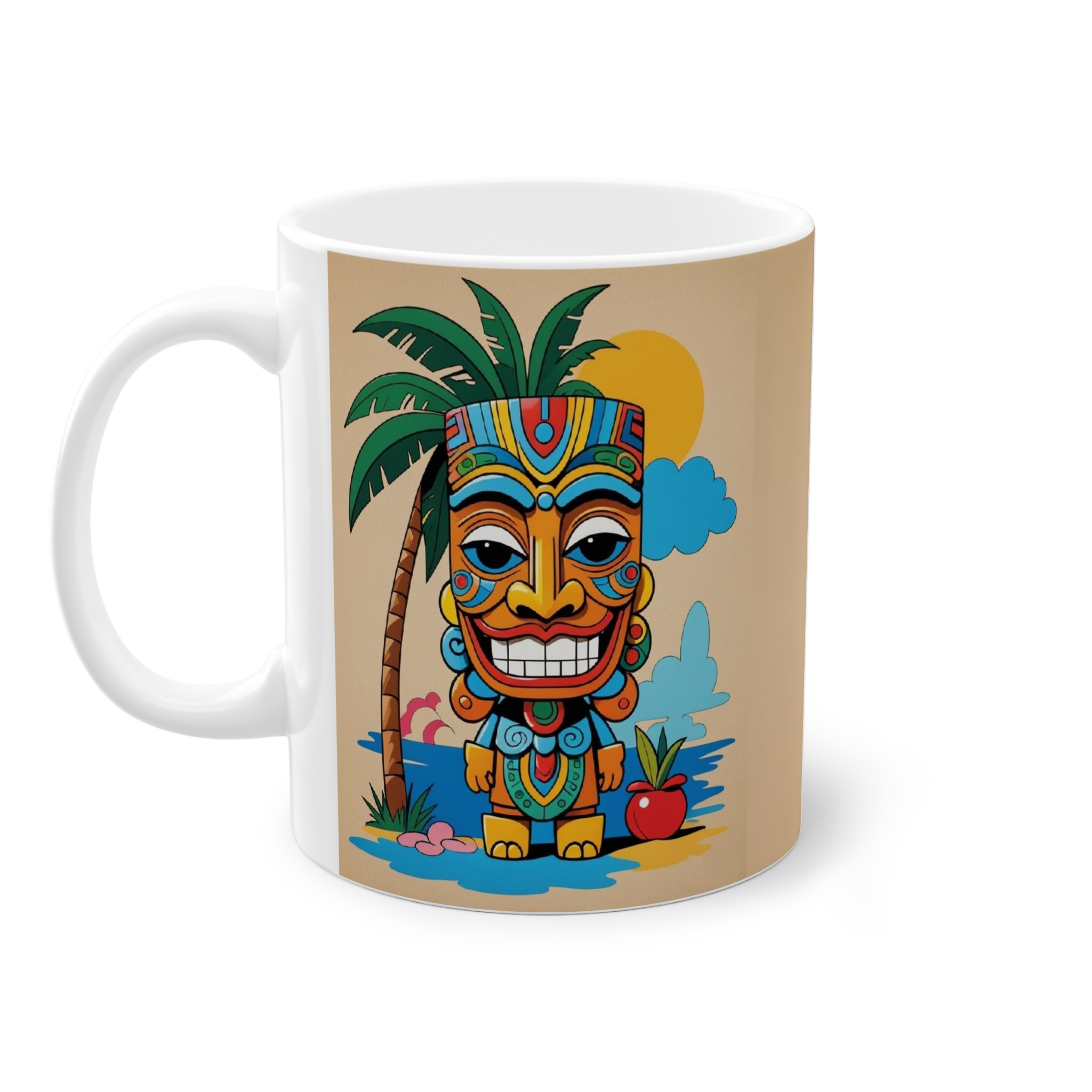 ماگ سرامیک طرح ماسک فانتزینمای چپ4