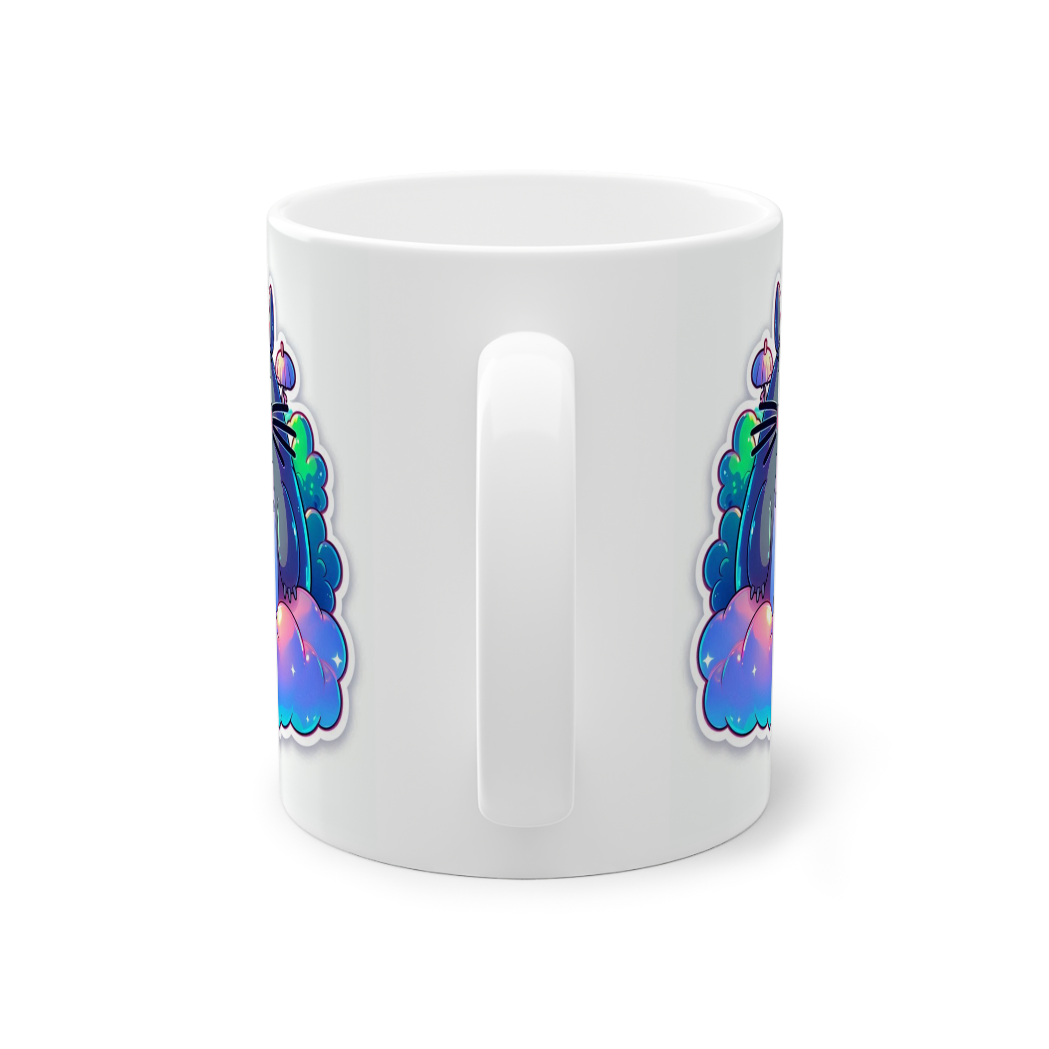 ماگ سرامیک طرح کارتونی انیمه ای  تورو toroنمای پشت3