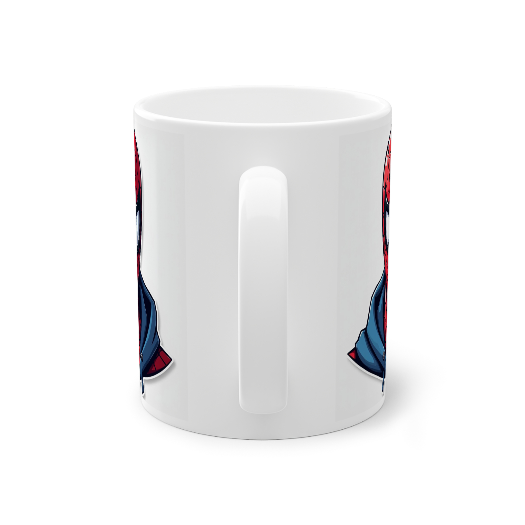 ماگ سرامیک طرح مرد عنکبوتی (اسپایدرمن)نمای پشت2