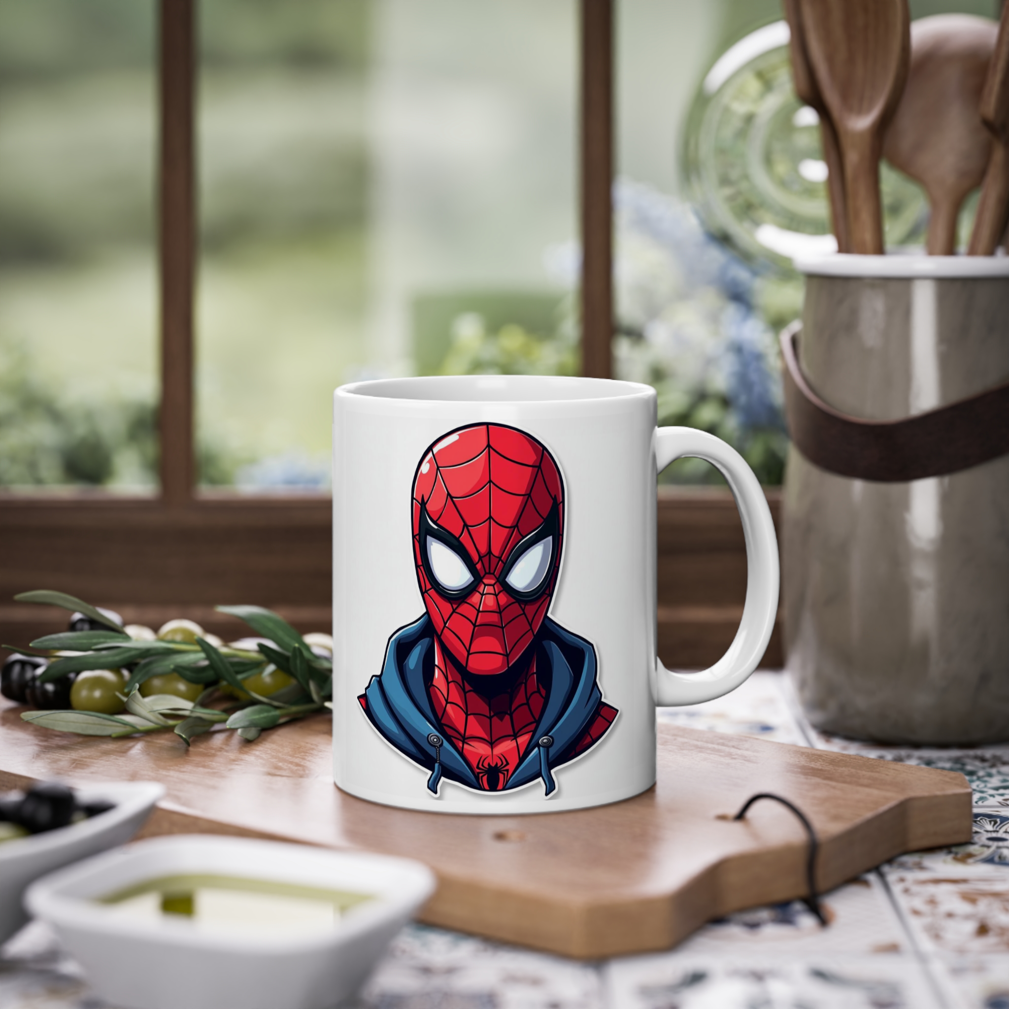 ماگ سرامیک طرح مرد عنکبوتی (اسپایدرمن)زمینه ۱3