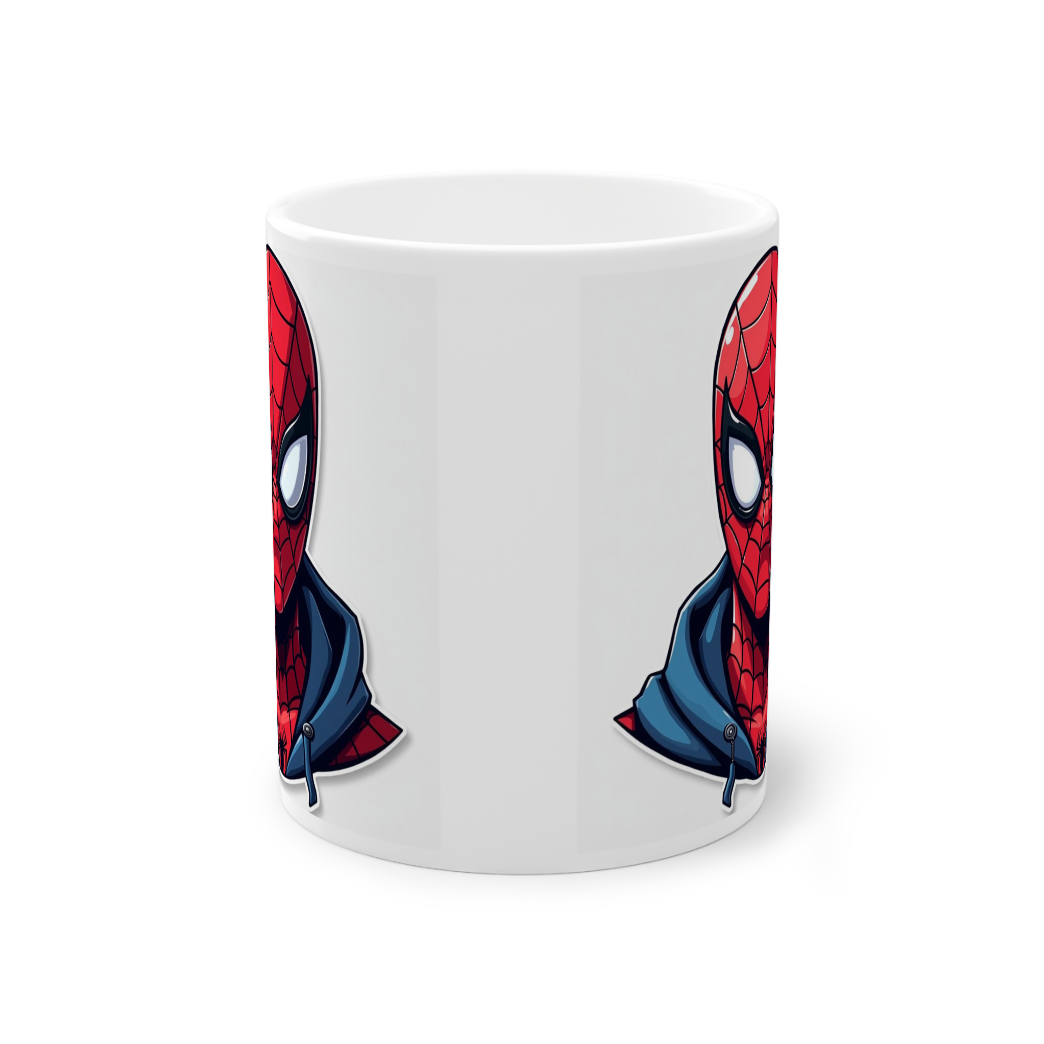 ماگ سرامیک طرح مرد عنکبوتی (اسپایدرمن)نمای روبرو1