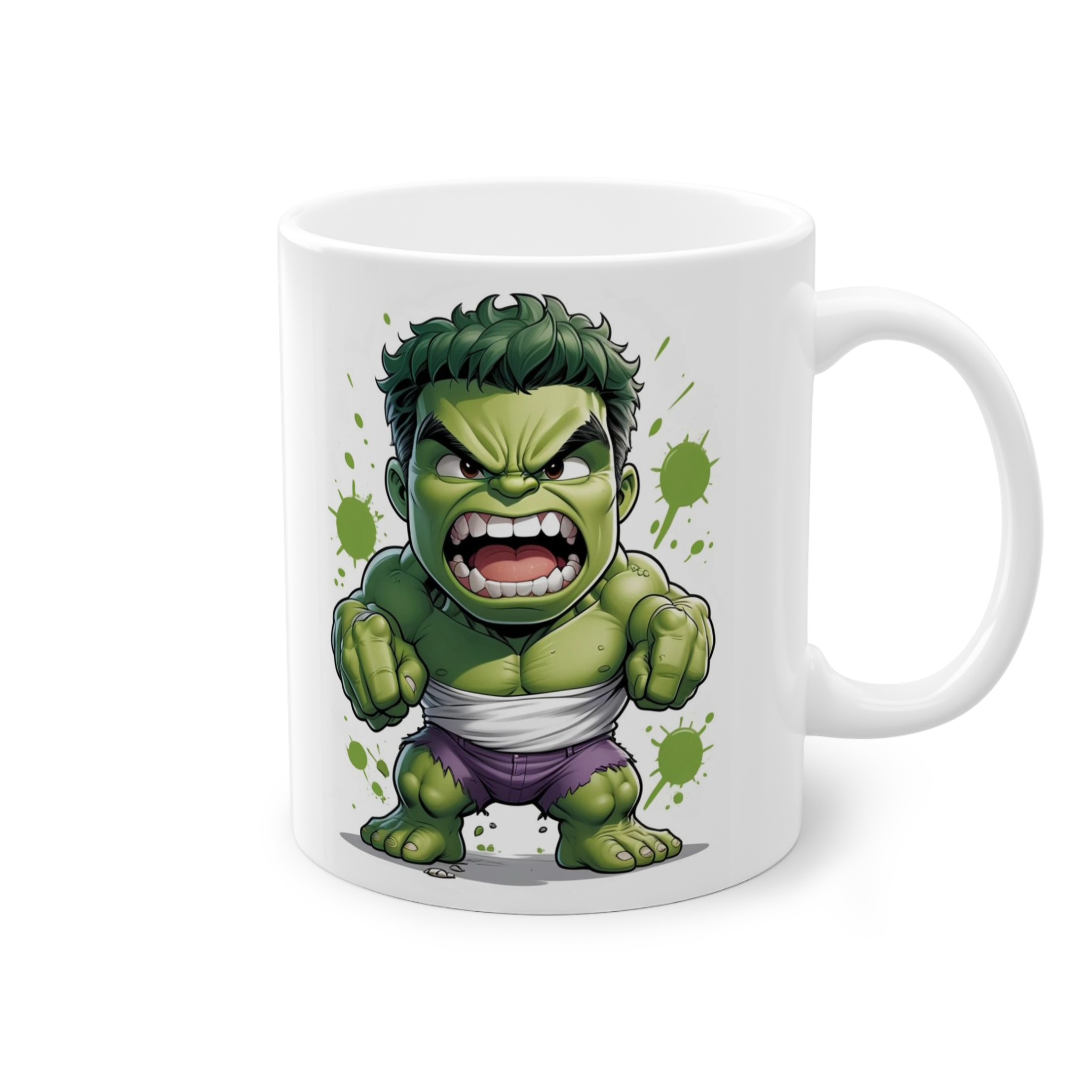 ماگ سرامیک طرح مرد سبزنمای راست0