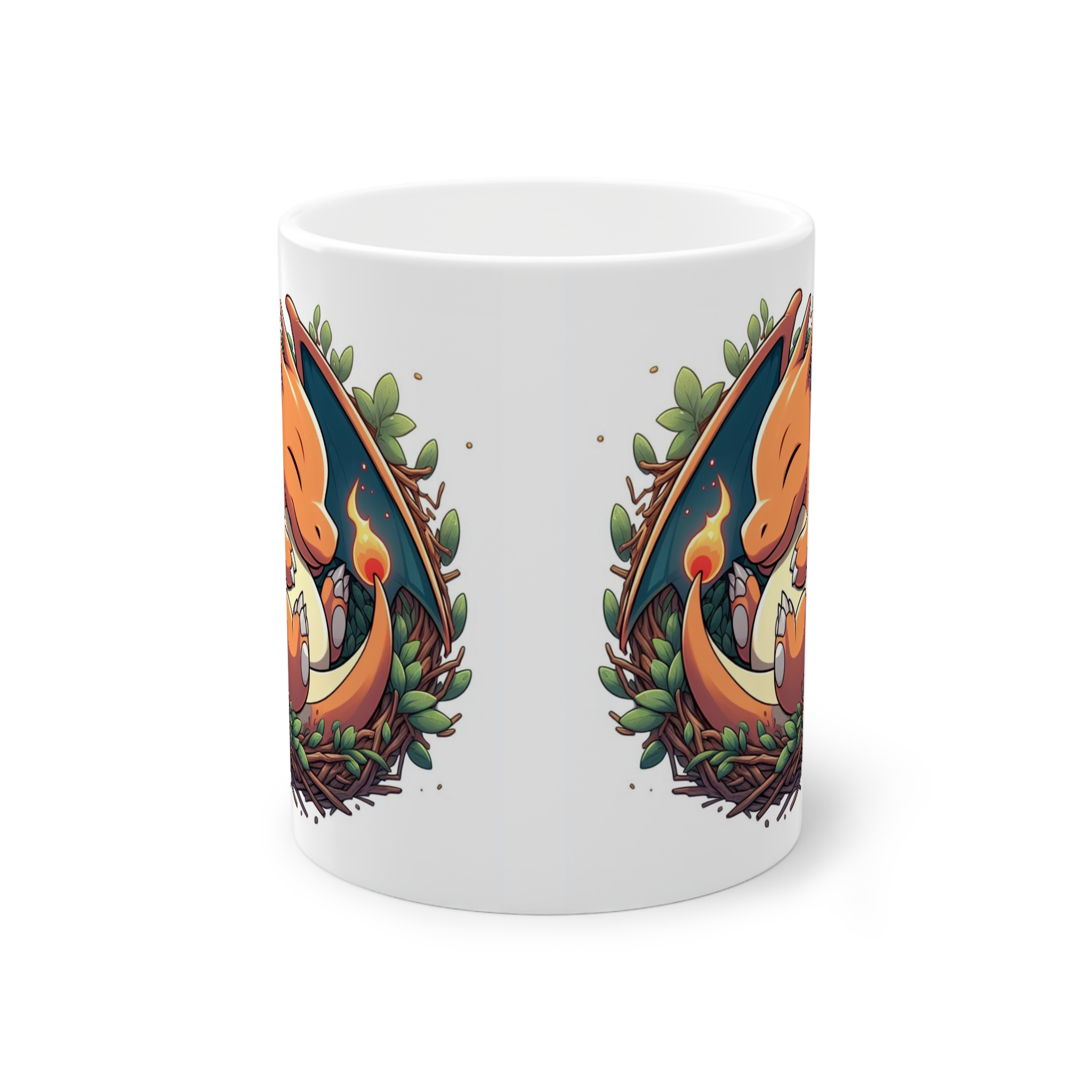 ماگ سرامیک طرح کارتونی اژدهای فانتزینمای روبرو1