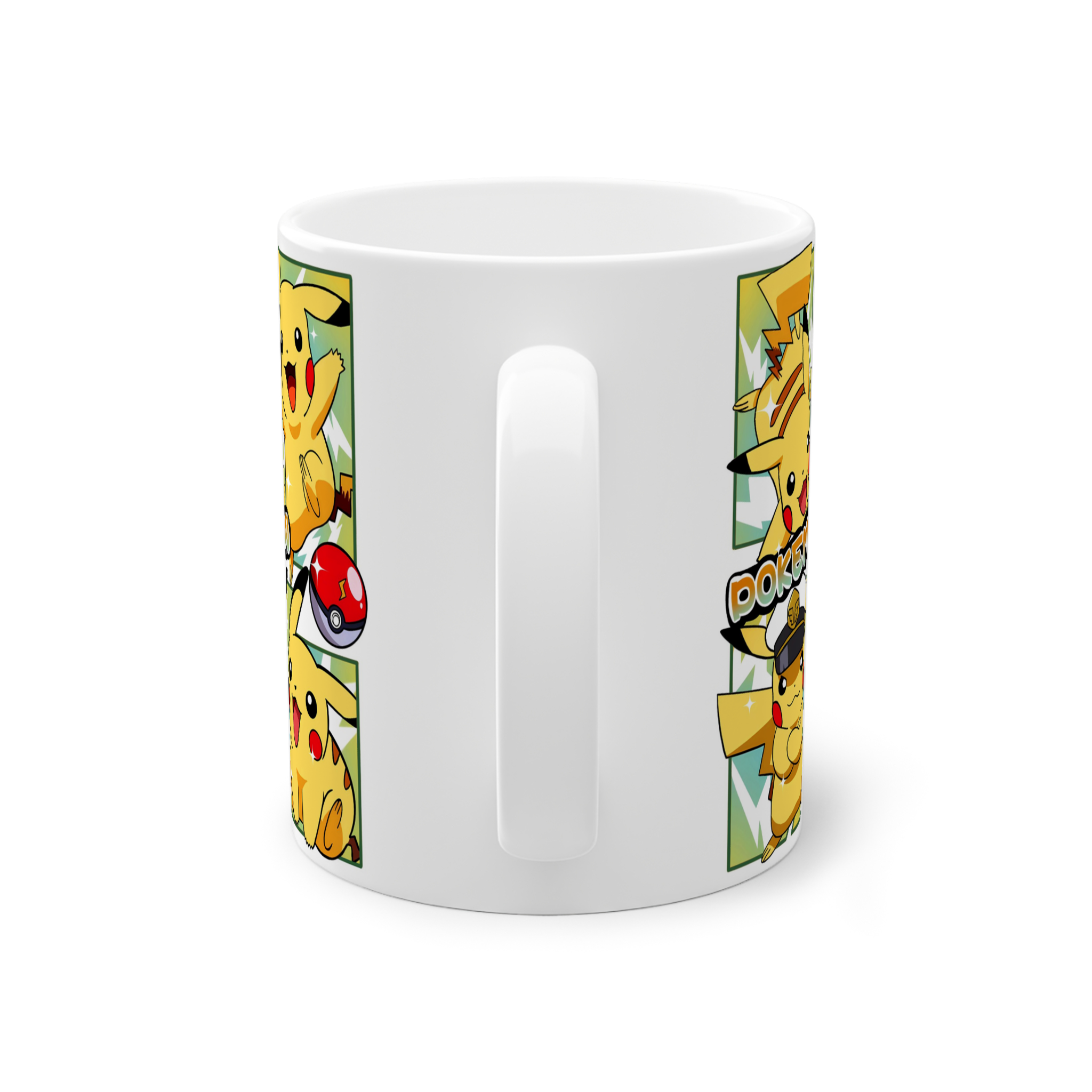 ماگ سرامیک طرح کارتونی پوکموننمای پشت1