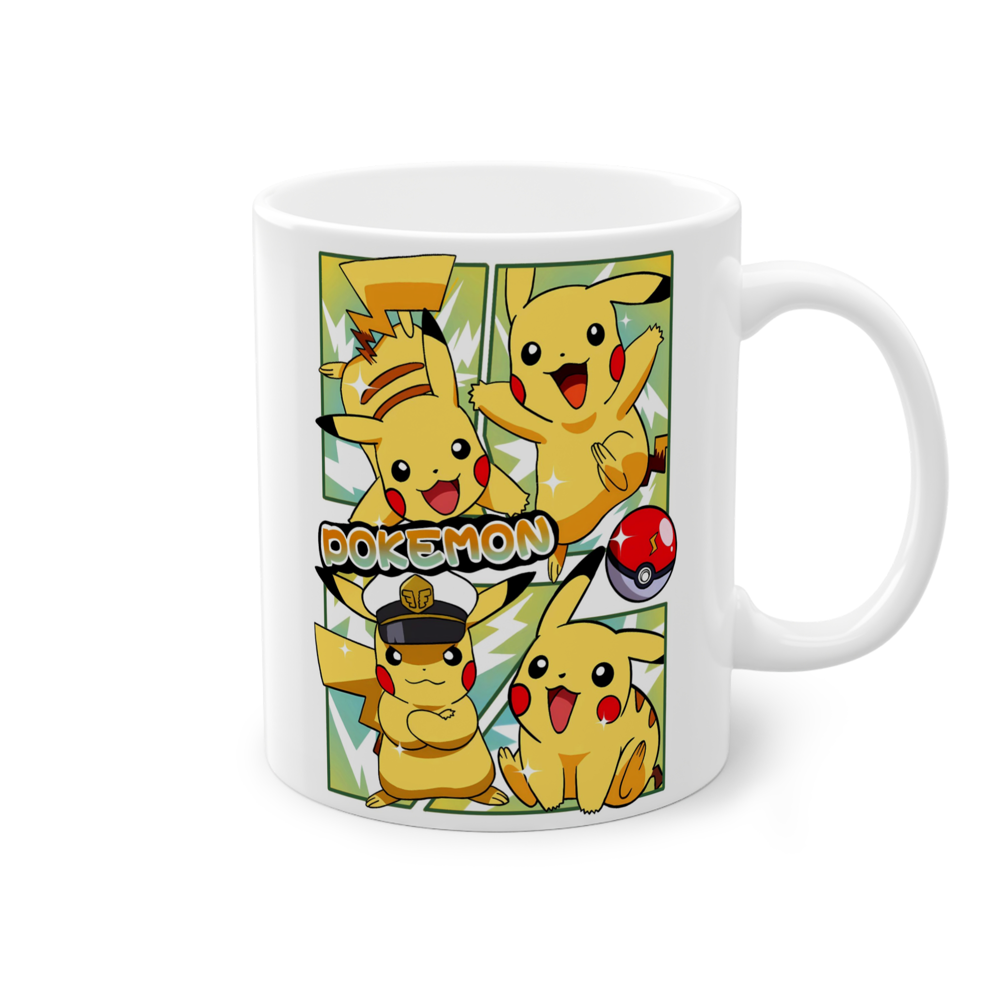 ماگ سرامیک طرح کارتونی پوکموننمای راست0