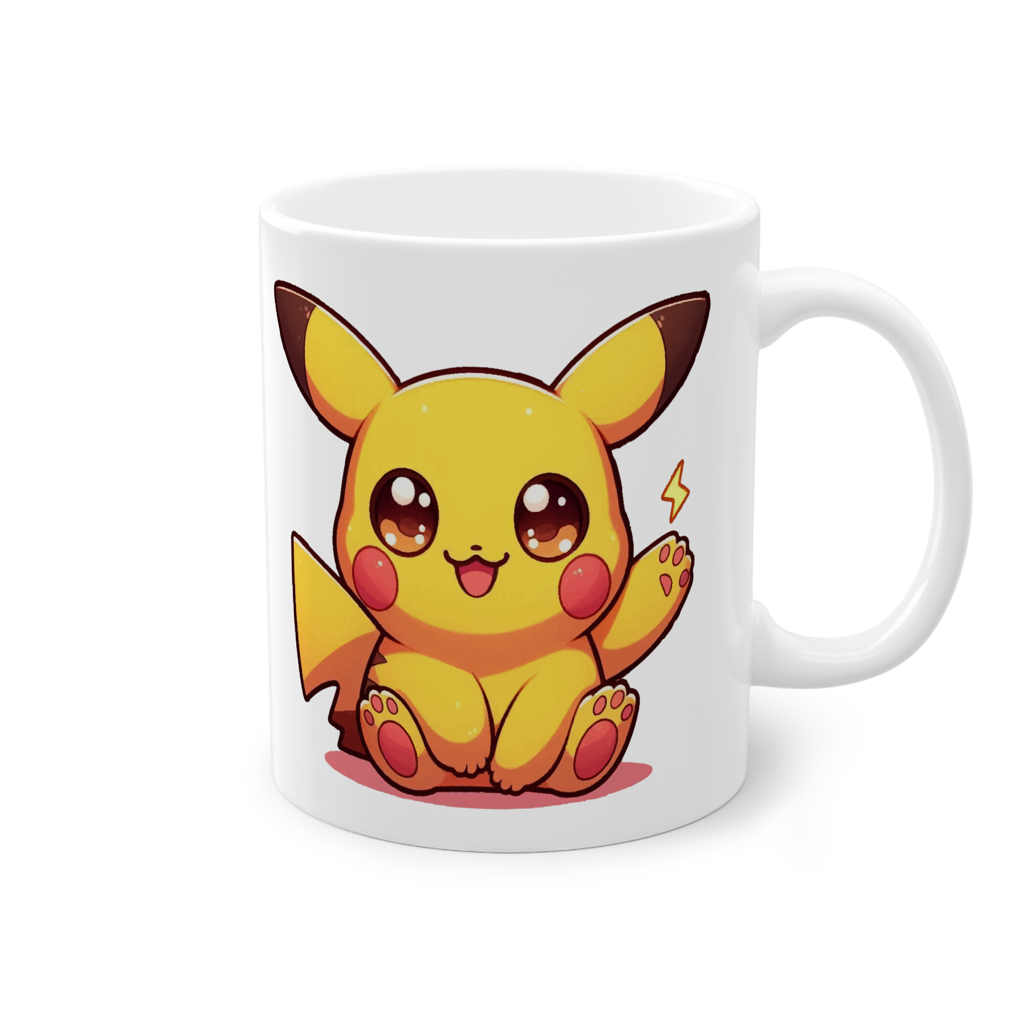 ماگ سرامیک طرح کارتونی پوکموننمای راست3