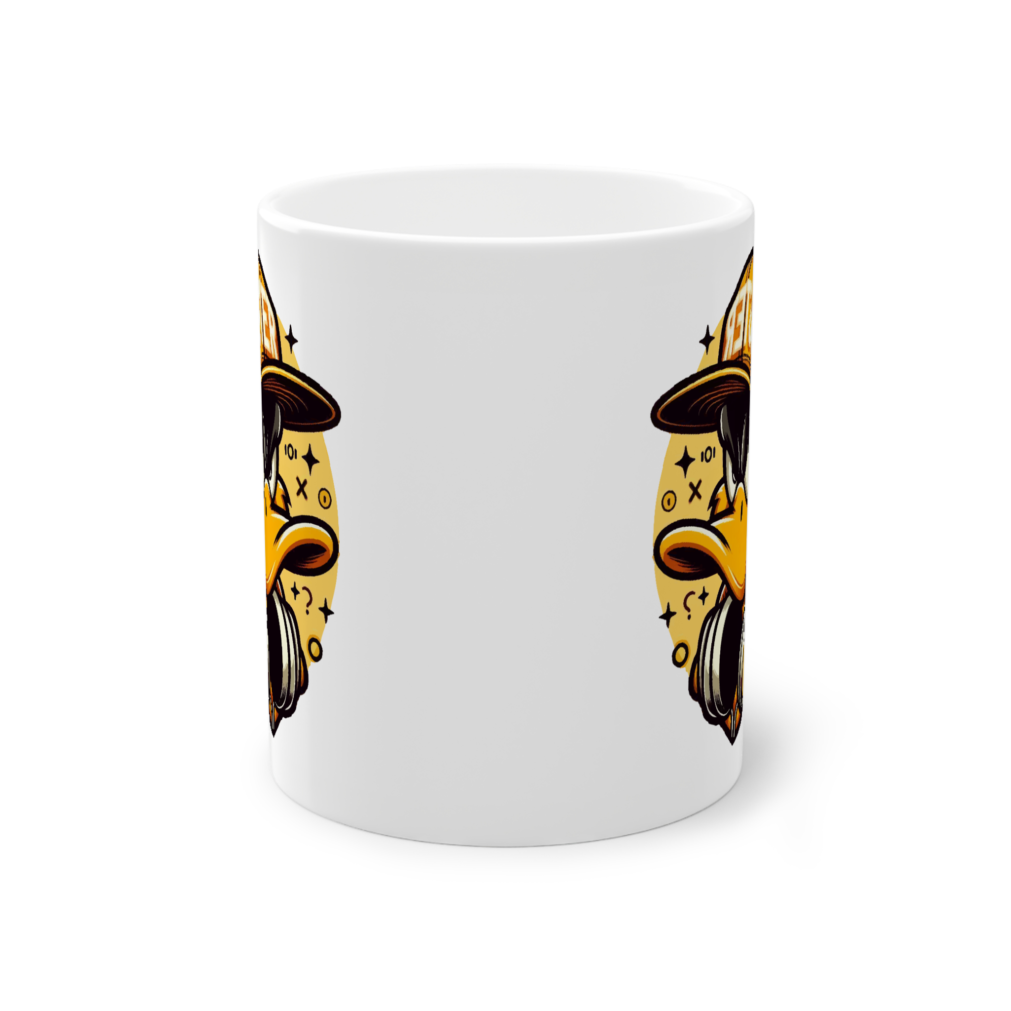 ماگ سرامیک کارتونی اردک دافی داکنمای روبرو1