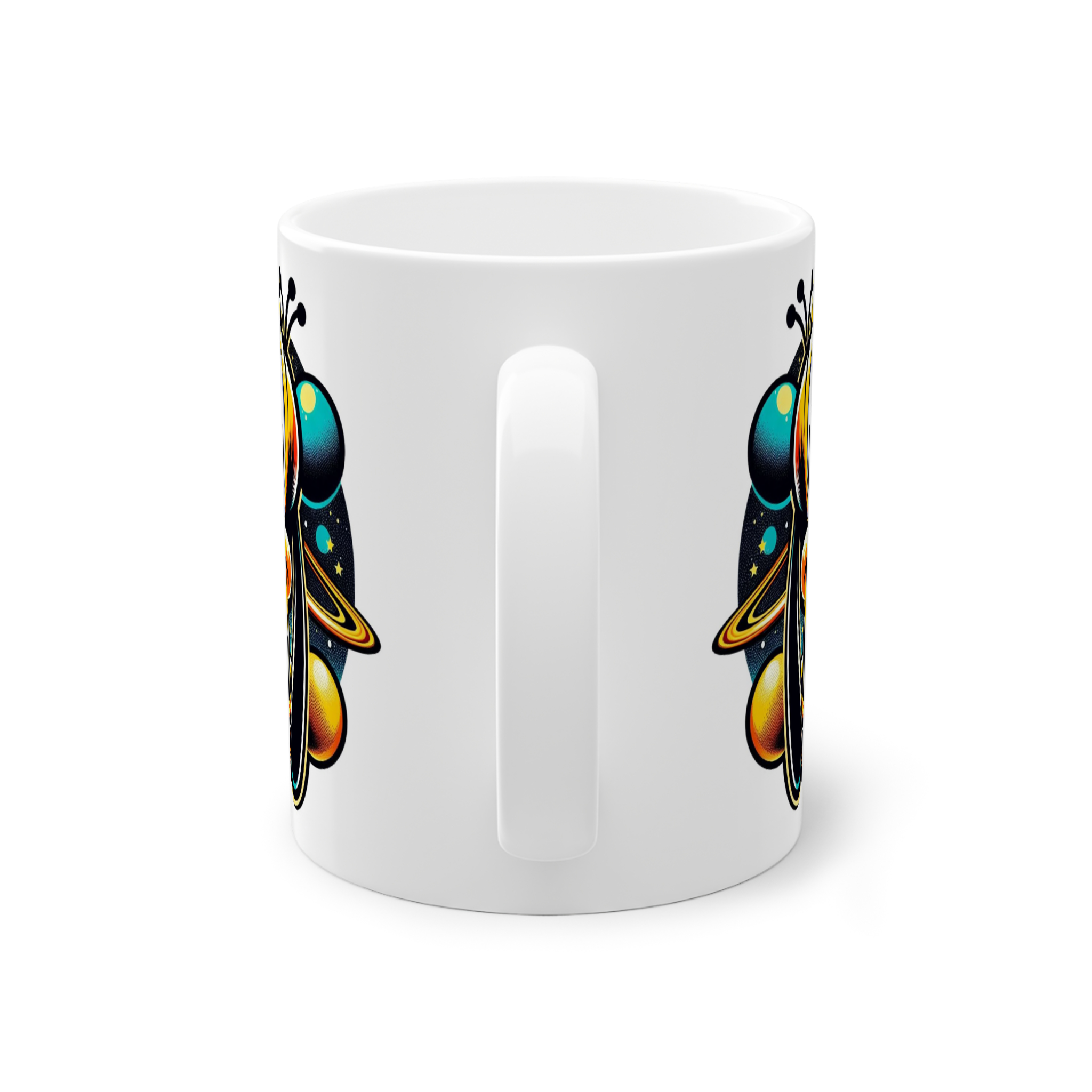 ماگ سرامیک طرح کارتونی سگ پلتونمای پشت3