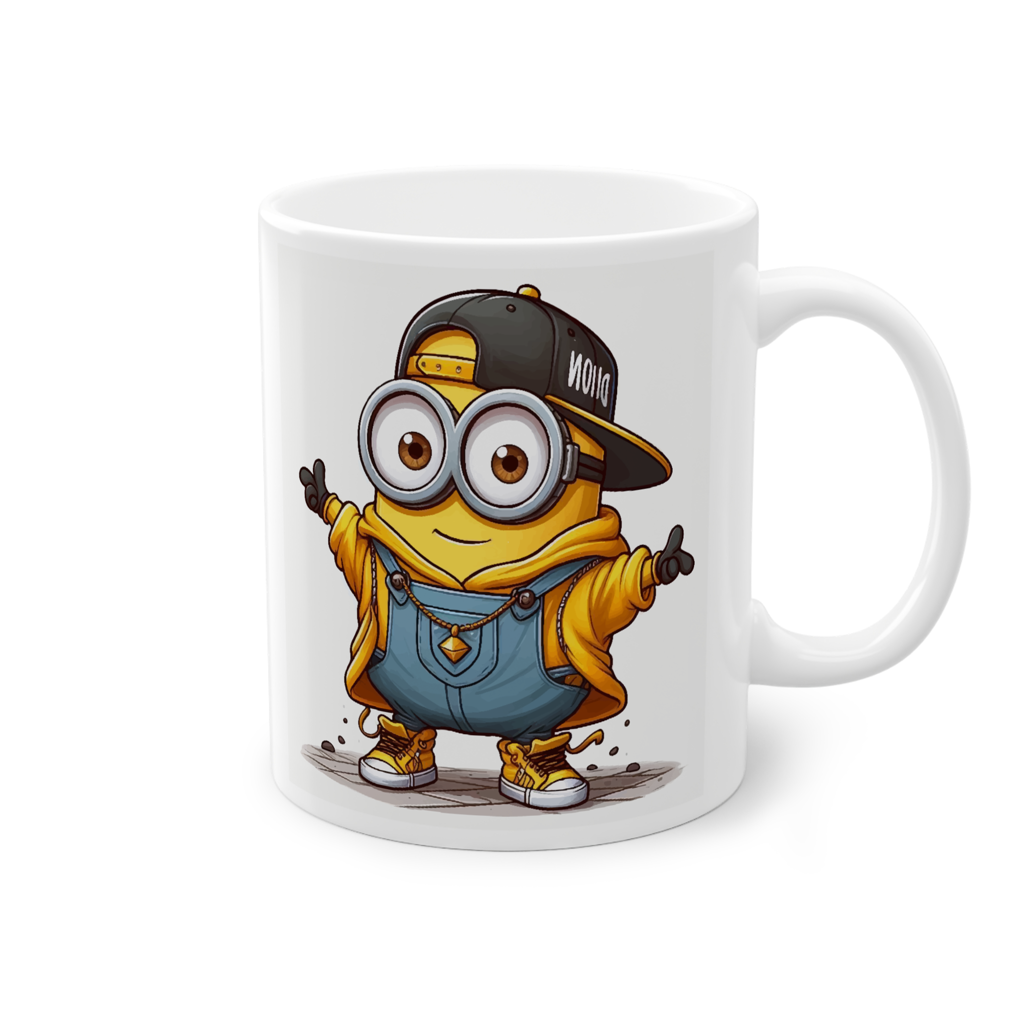 ماگ سرامیک طرح کاراکتر کارتونی مینیون هانمای راست0