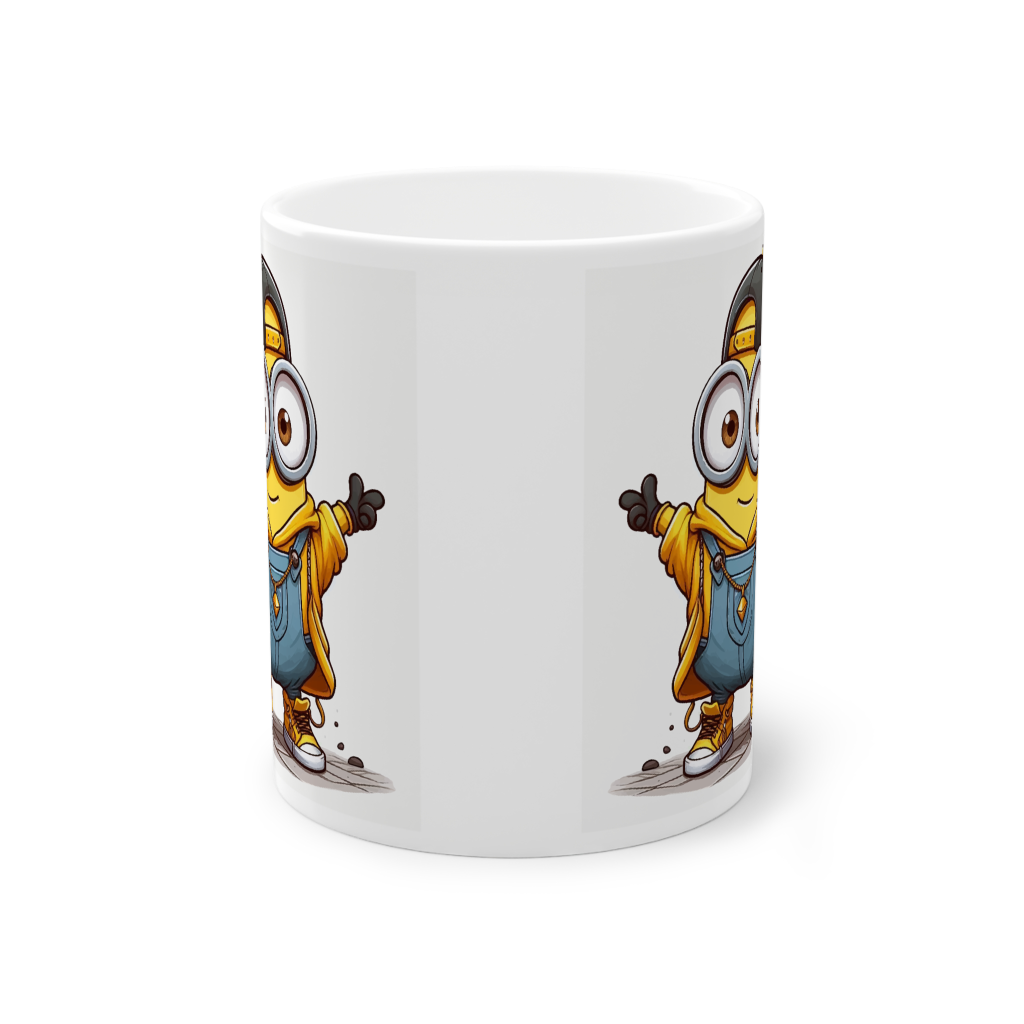 ماگ سرامیک طرح کاراکتر کارتونی مینیون هانمای روبرو1