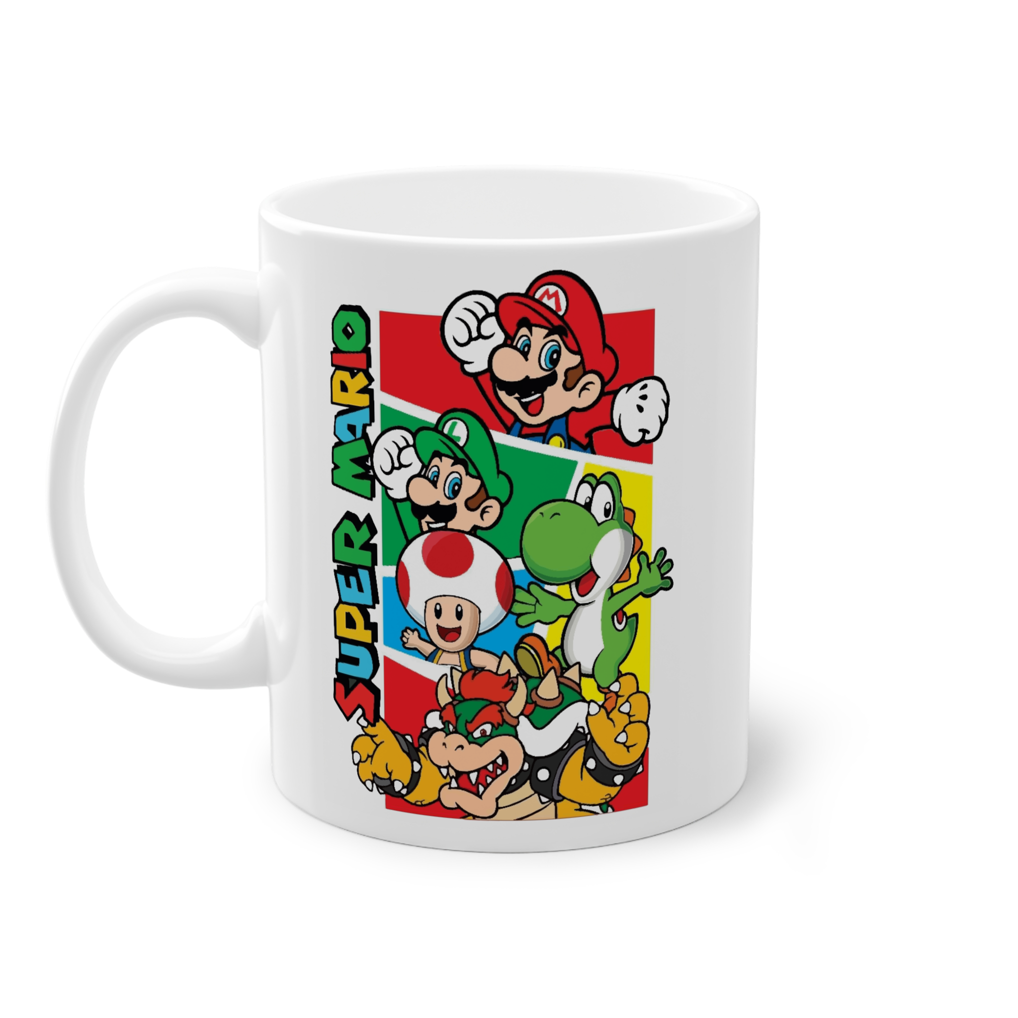 ماگ سرامیک طرح گیم سوپر ماریونمای چپ4