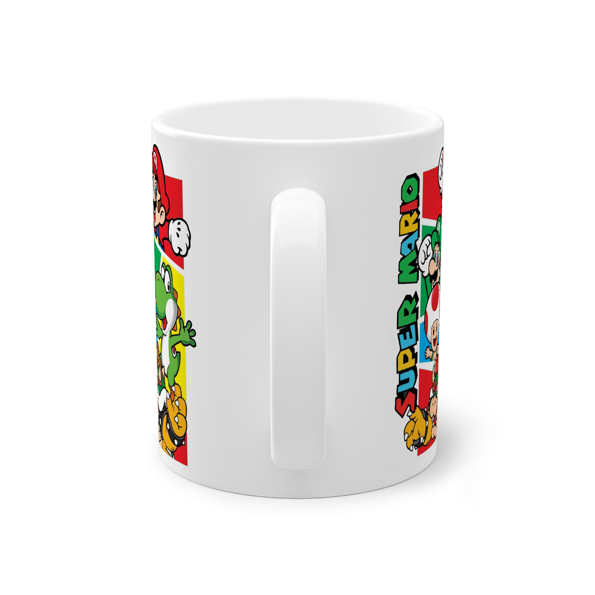 ماگ سرامیک طرح گیم سوپر ماریونمای پشت2