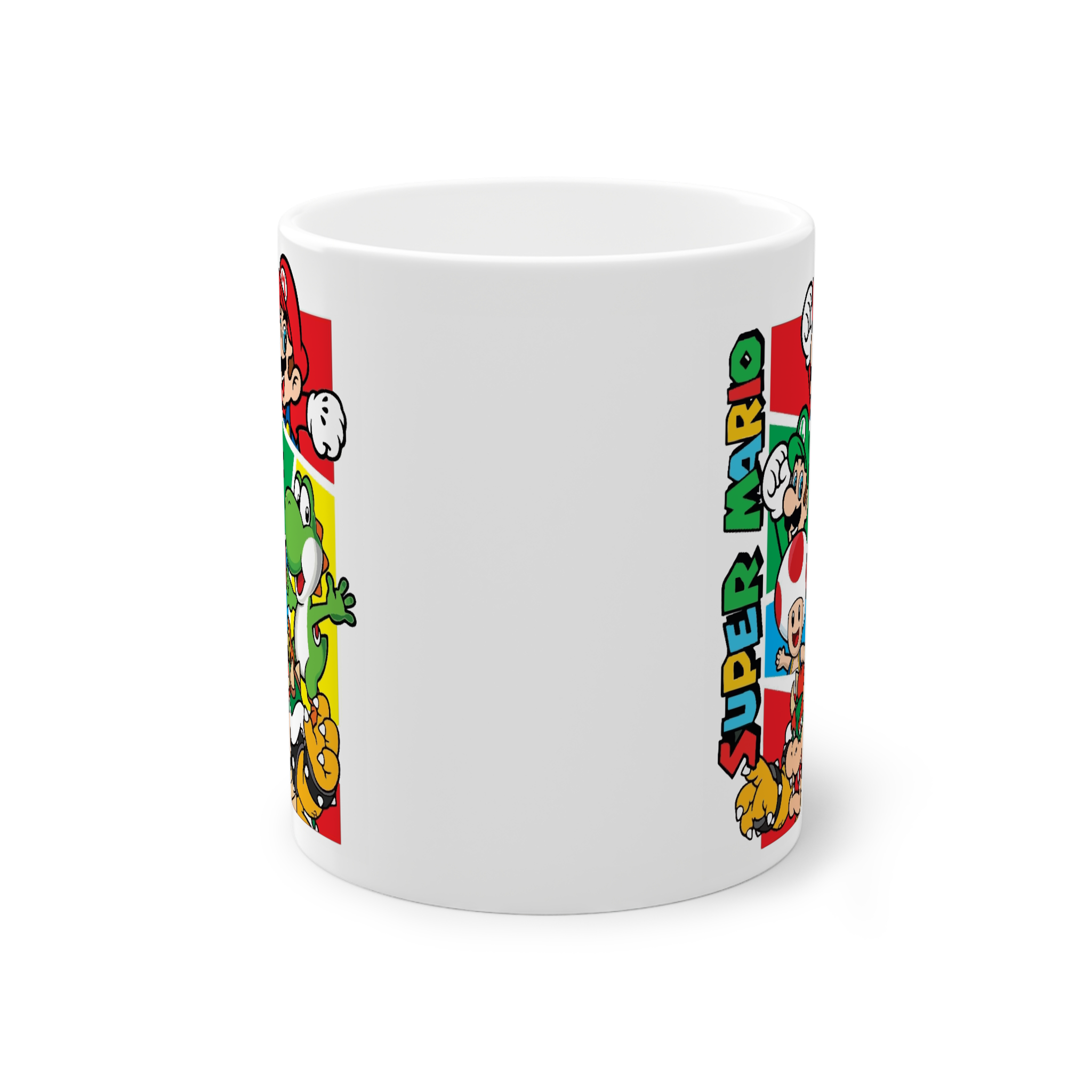 ماگ سرامیک طرح گیم سوپر ماریونمای روبرو0