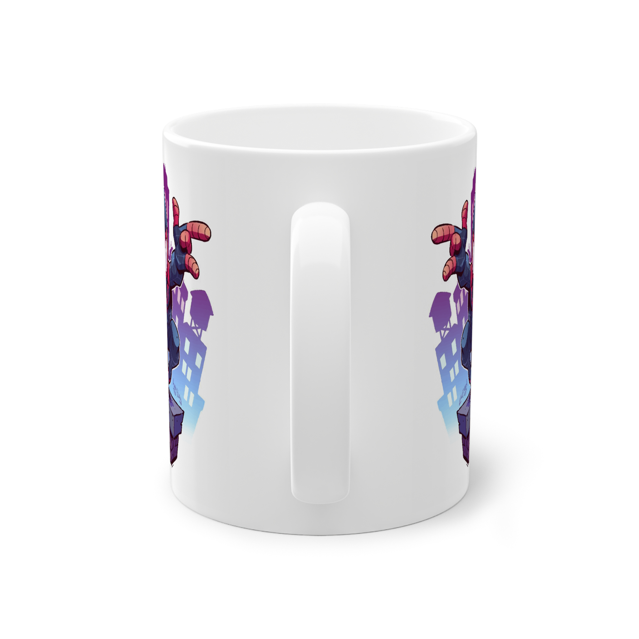 ماگ سرامیکی طرح کارتونی اسپایدرمننمای پشت2