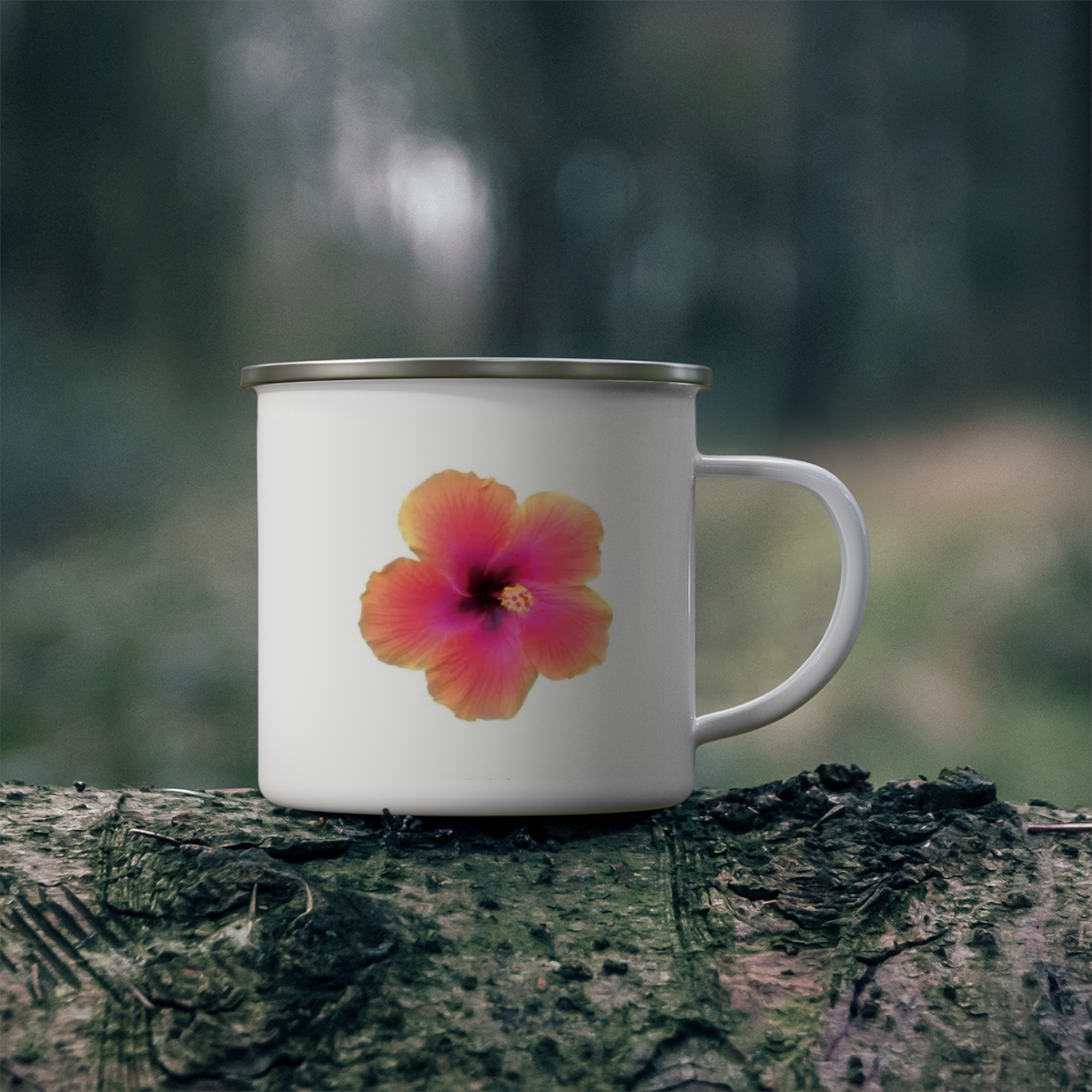 ماگ طرح hibiscus 🌺نمای راست ۲1