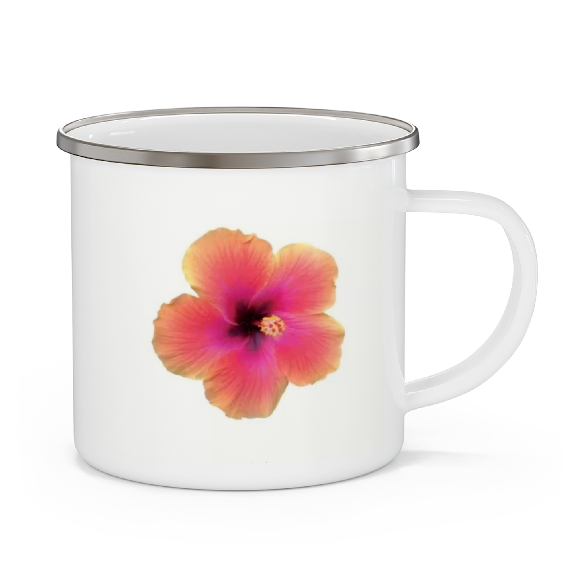 ماگ طرح hibiscus 🌺نمای راست ۱