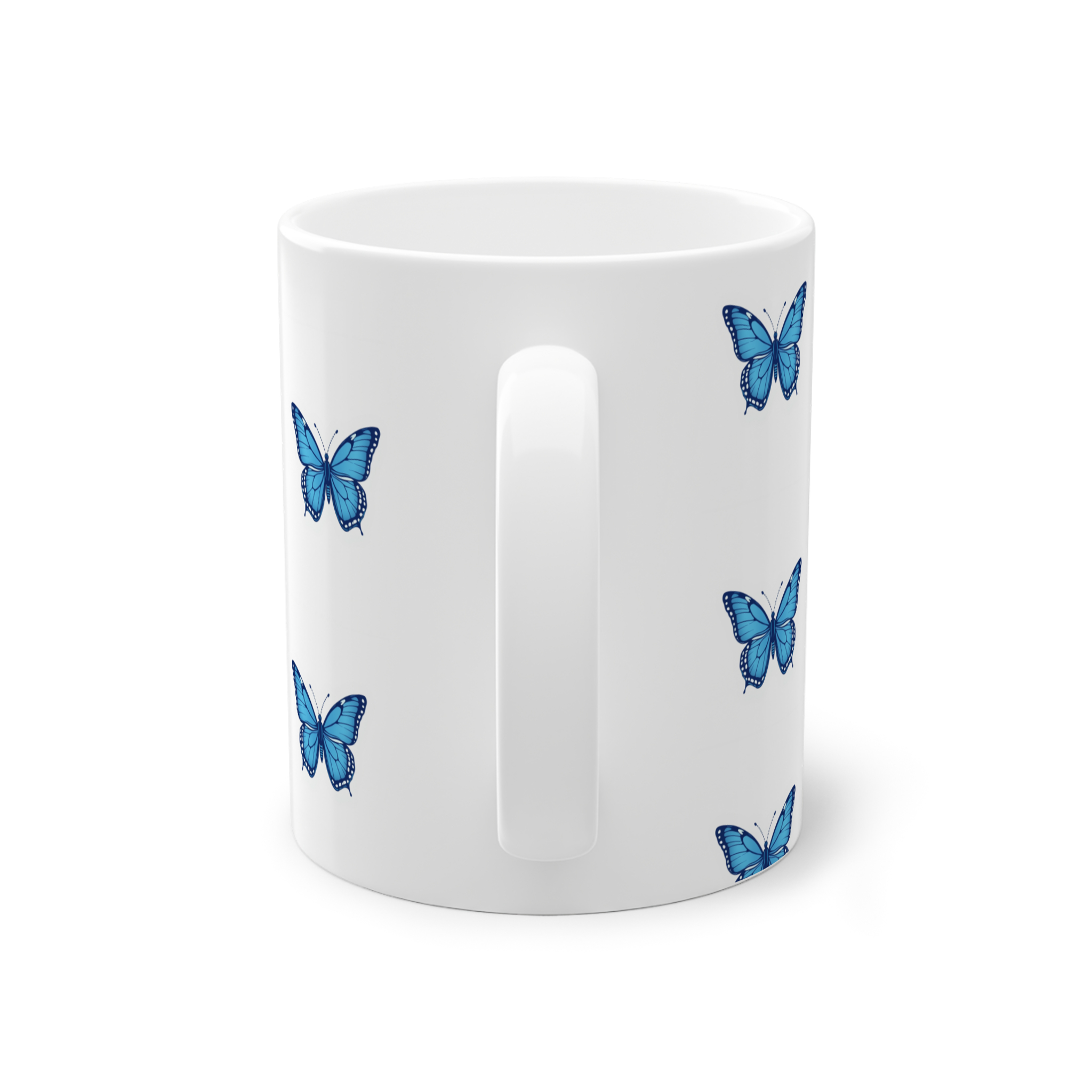 Blue butterfly glassنمای پشت3