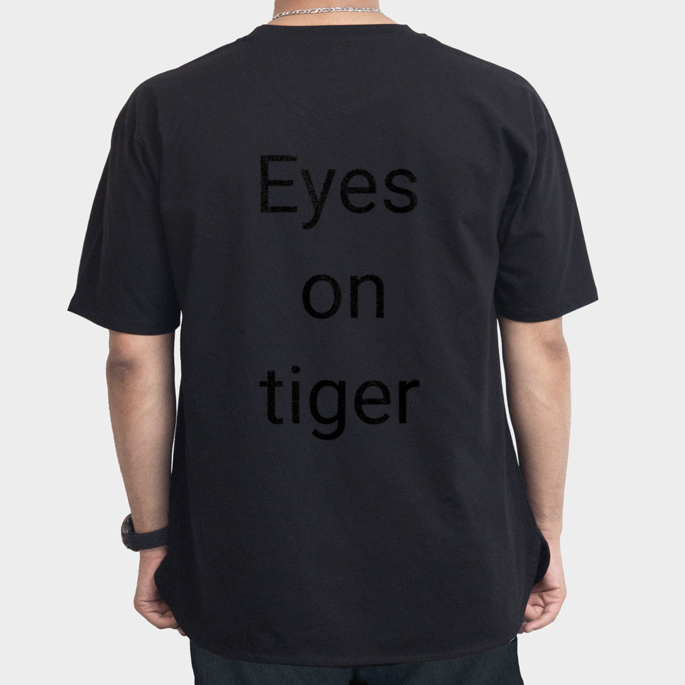 تیشرت Tigerنمای پشت ۱ - رنگ مشکی4