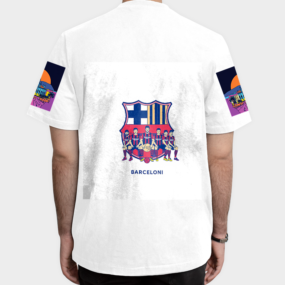 تیشرتنمای پشت - رنگ سفید1