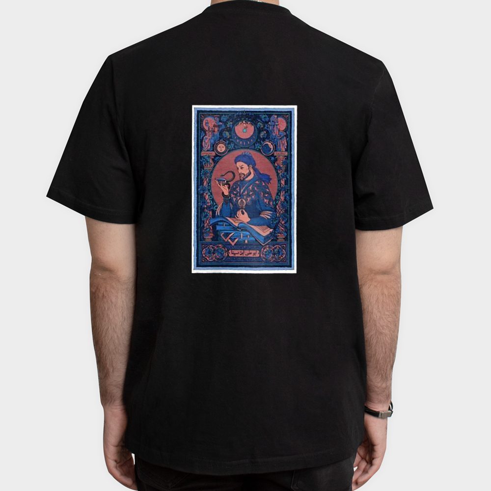 تیشرتنمای پشت - رنگ مشکی7