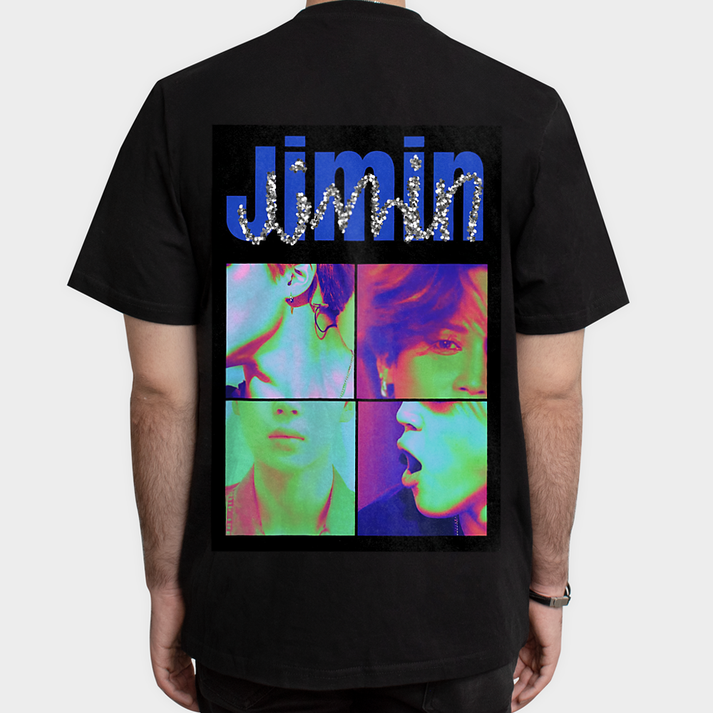 Jimin blueنمای پشت - رنگ مشکی5