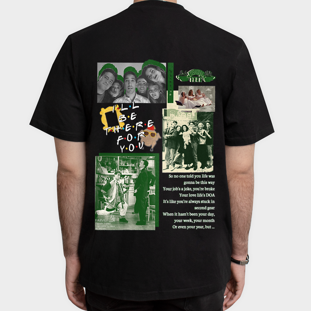 friends | فرندزنمای پشت - رنگ مشکی7