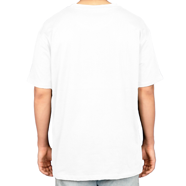 تیشرت کد ۱۰۷۷نمای پشت - رنگ سفید2