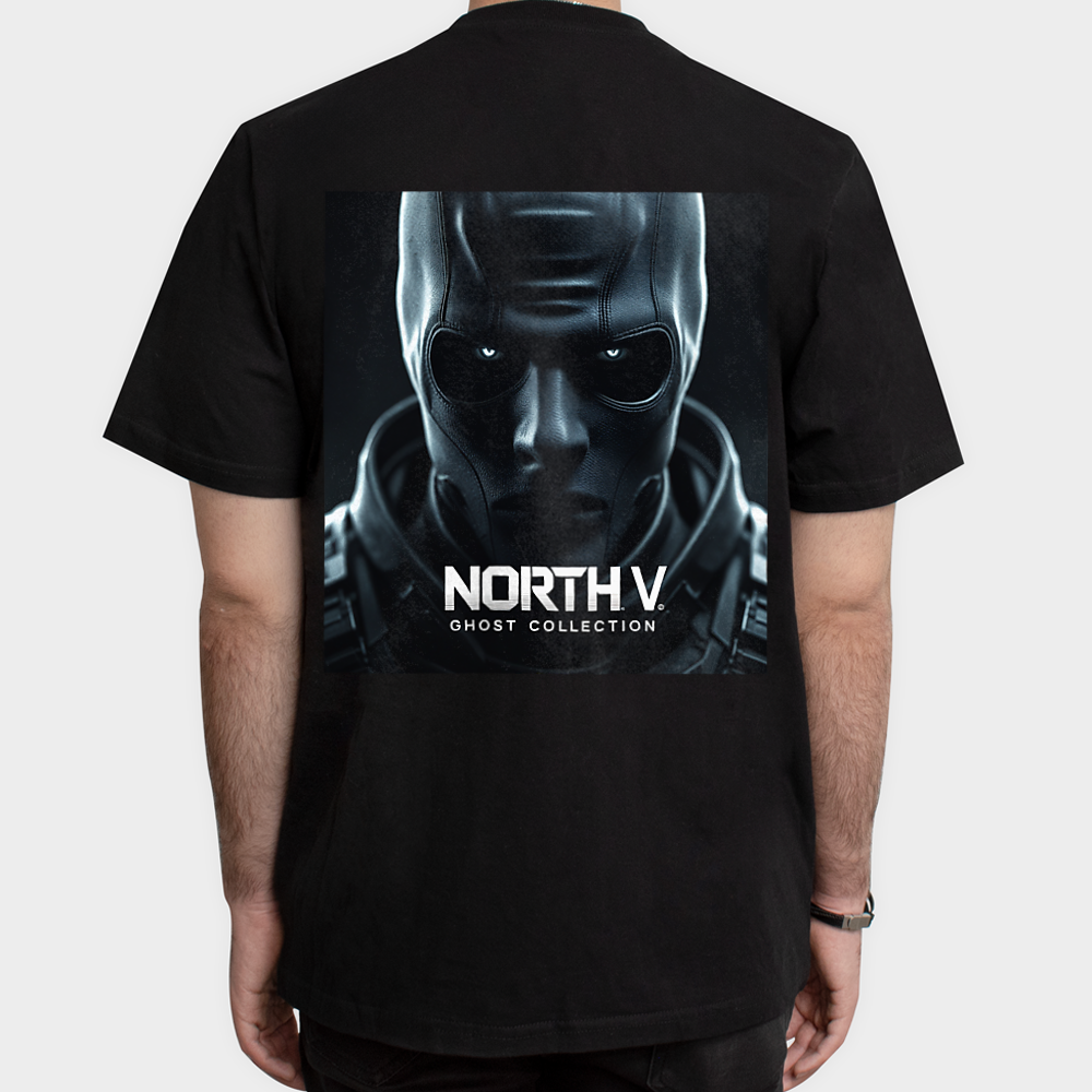 North V - Ghost Collectionنمای پشت - رنگ مشکی5