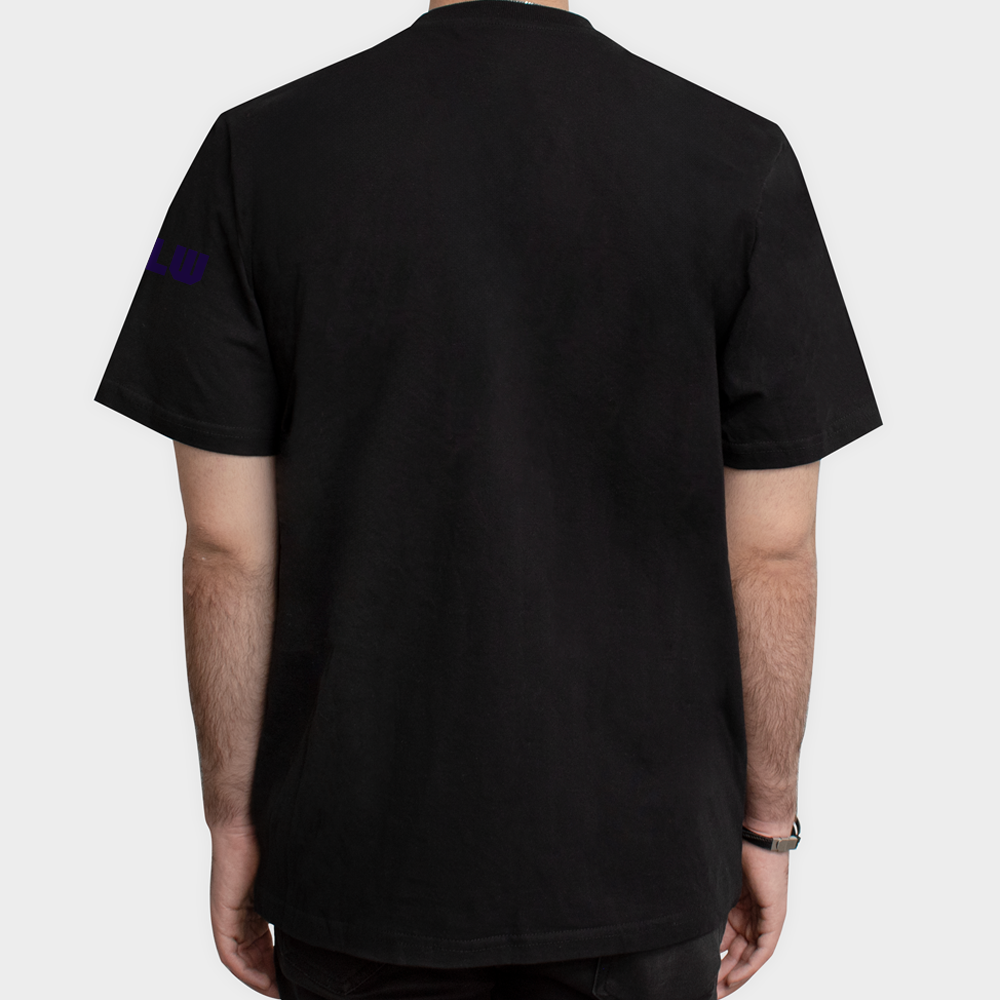 T shirtنمای پشت - رنگ مشکی
