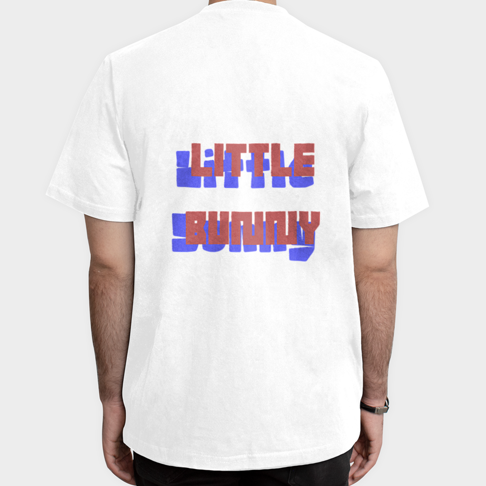 تیشرت little bunnyنمای پشت - رنگ سفید5