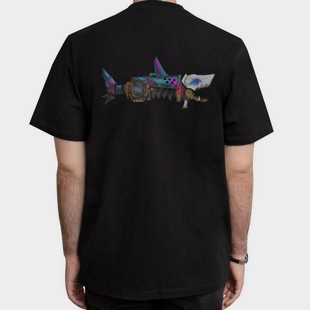 T-shirtنمای پشت - رنگ مشکی