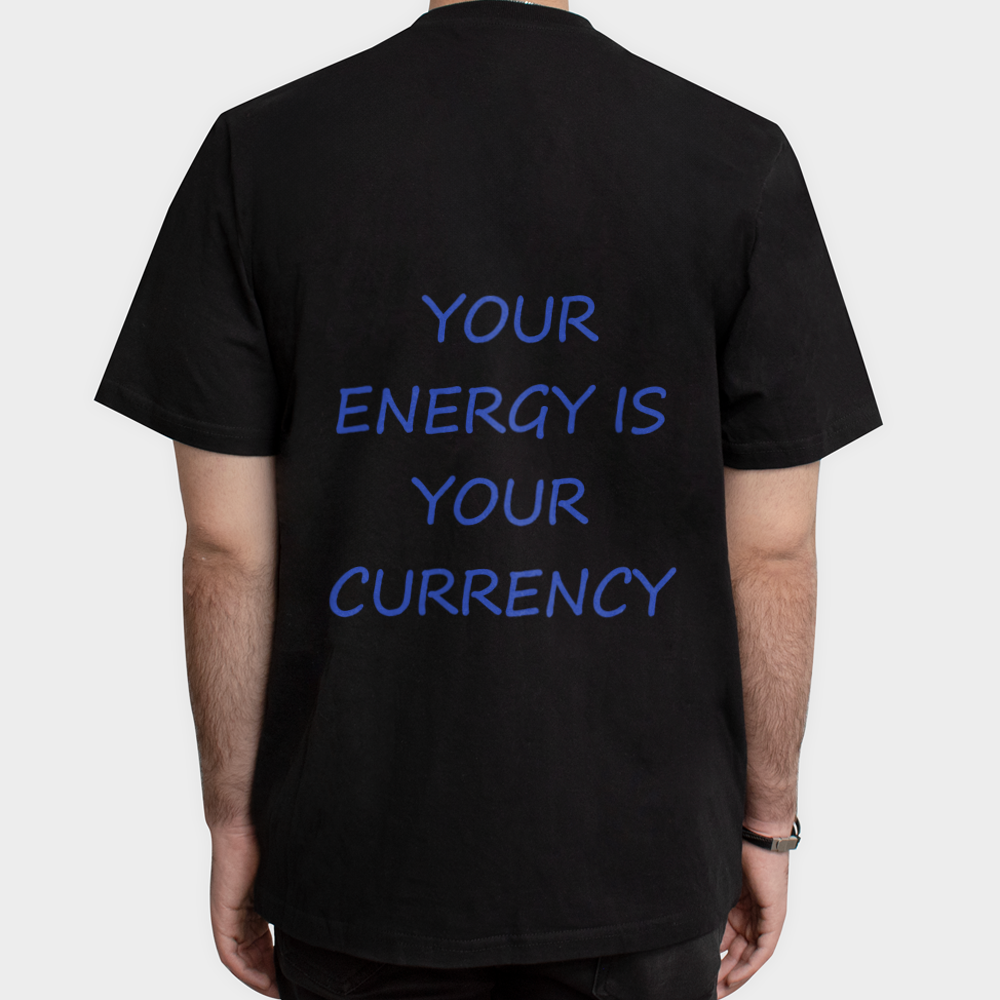 energy shirtنمای پشت - رنگ مشکی