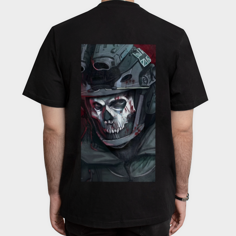 T-shirtنمای پشت - رنگ مشکی