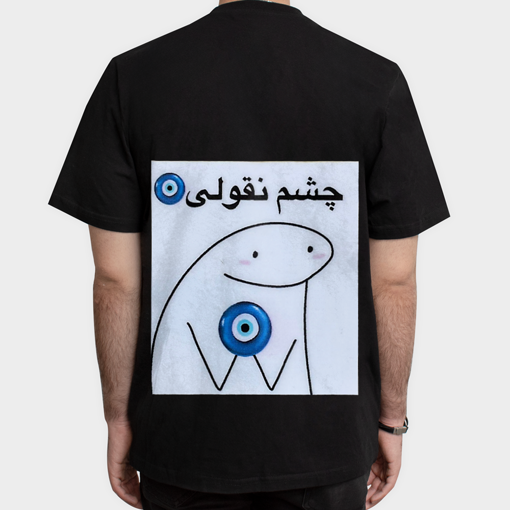 تیشرت اسپرتنمای پشت - رنگ مشکی